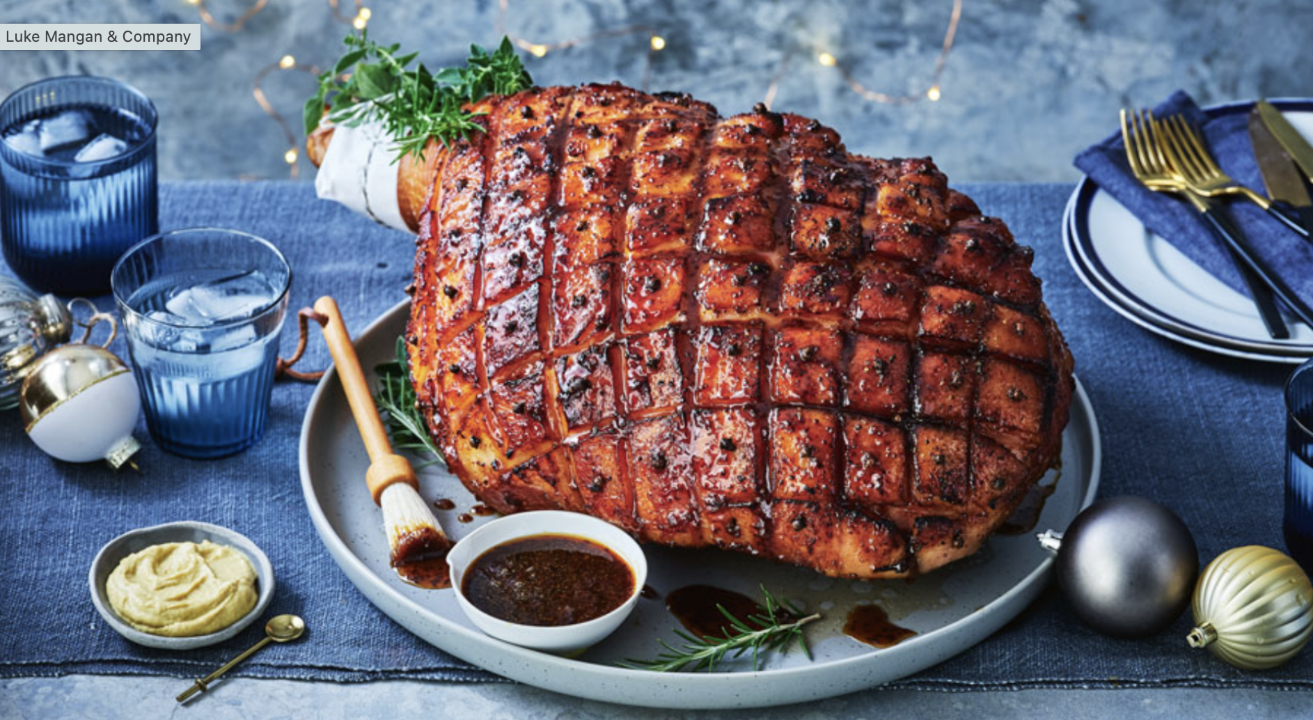Luke's Christmas Glazed Ham