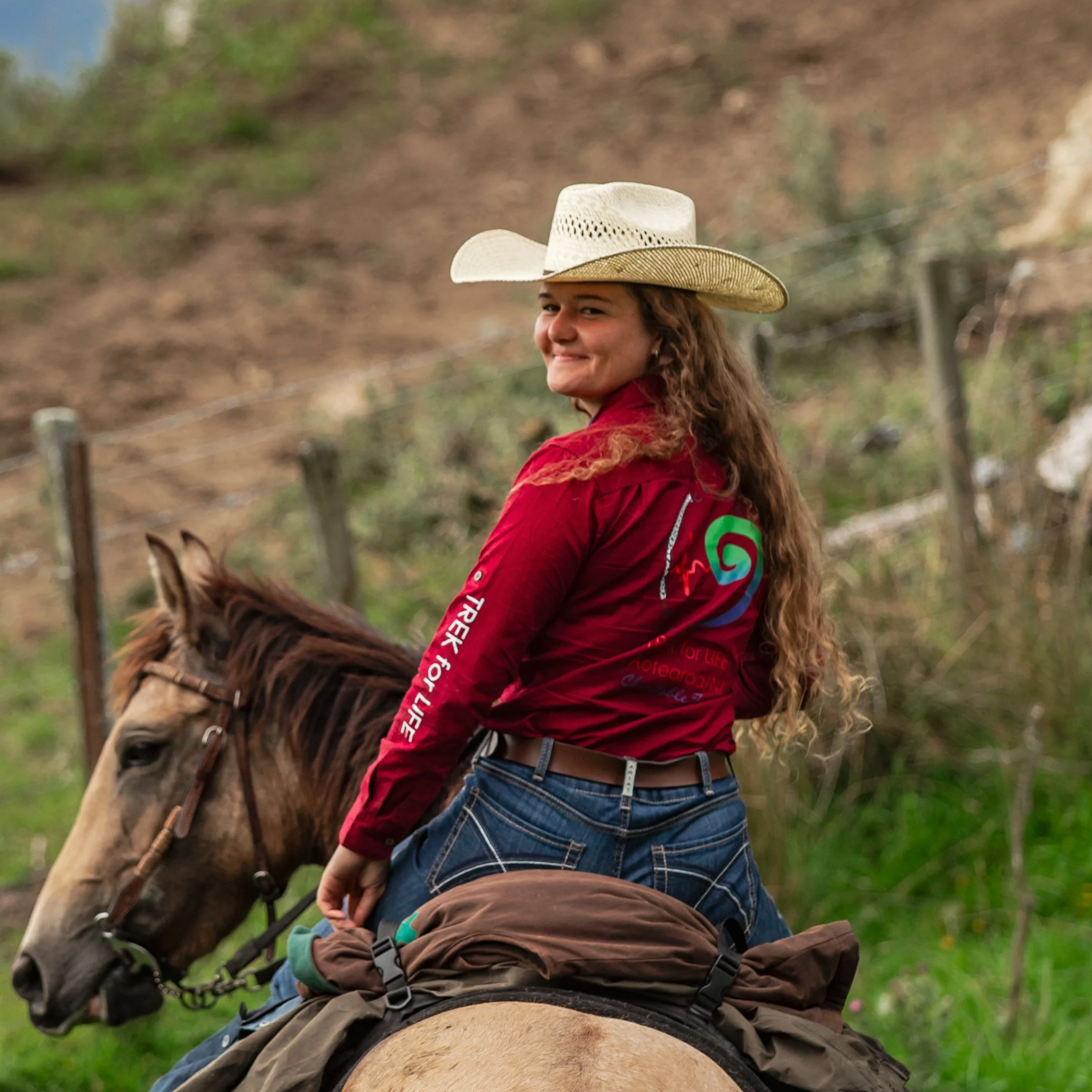Women's Trek for Life x Ringers Western Work Shirt