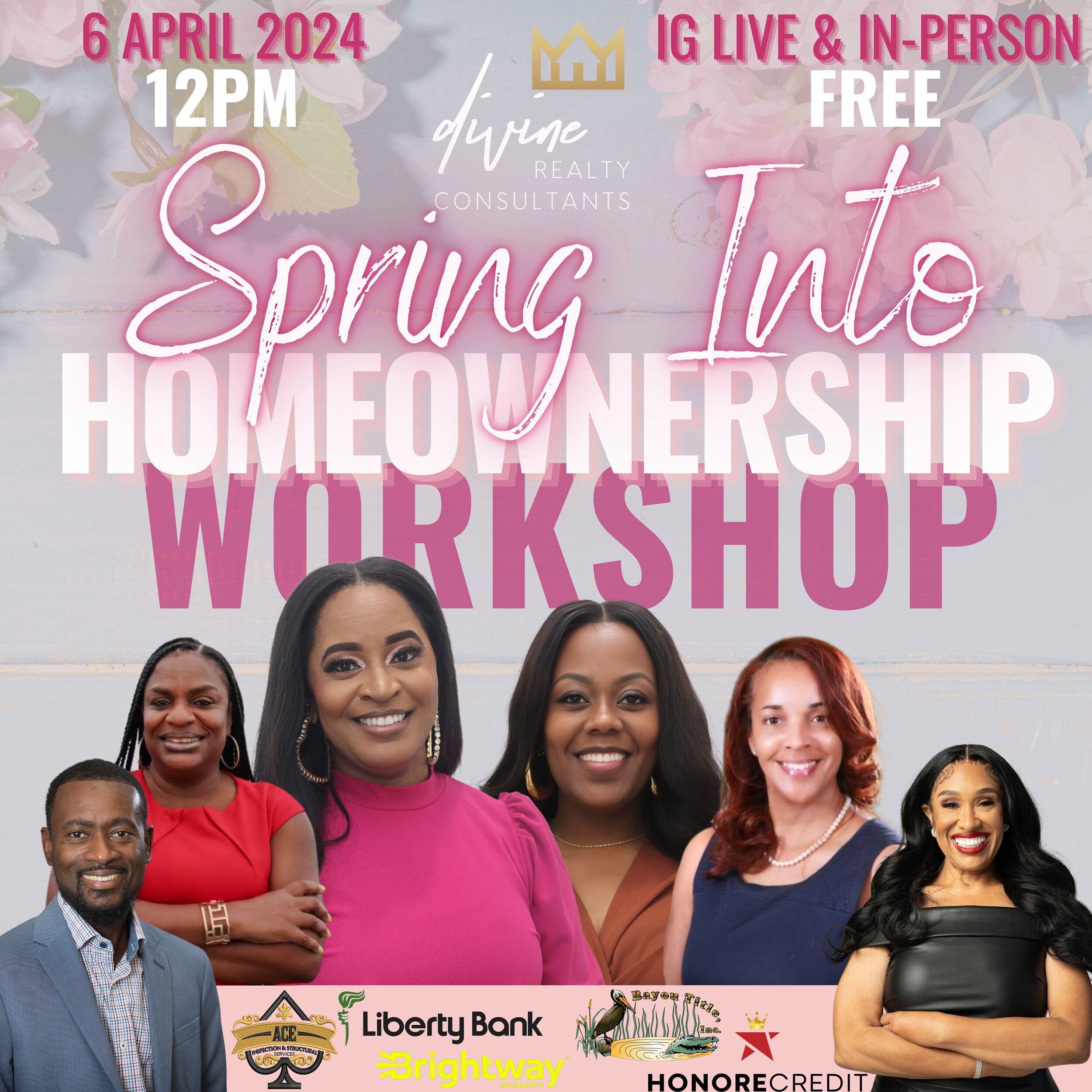 🌸🏡 Ready to bloom into homeownership this spring? 🌼 Join us for our exclusive &ldquo;Spring Into Homeownership&rdquo; workshop TODAY from 12-2pm! 

Whether you&rsquo;re a first-time buyer or looking to upgrade, this event is perfect for you. Can&r