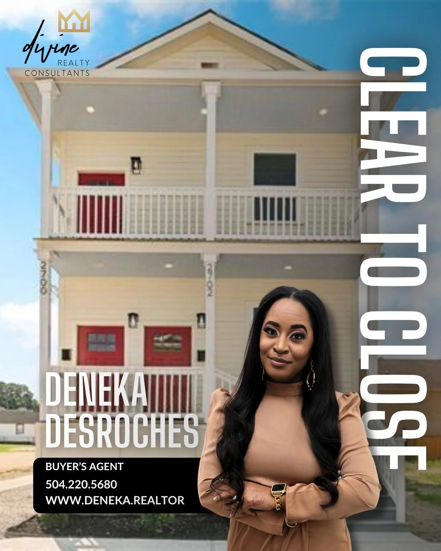 ✨Another One Under Contract &amp; Clear to Close!✨

This beautiful duplex is officially on its way to the closing table 🙌🏾 But don&rsquo;t worry&mdash;if you&rsquo;ve been thinking about investing or purchasing, it&rsquo;s not too late! I have more