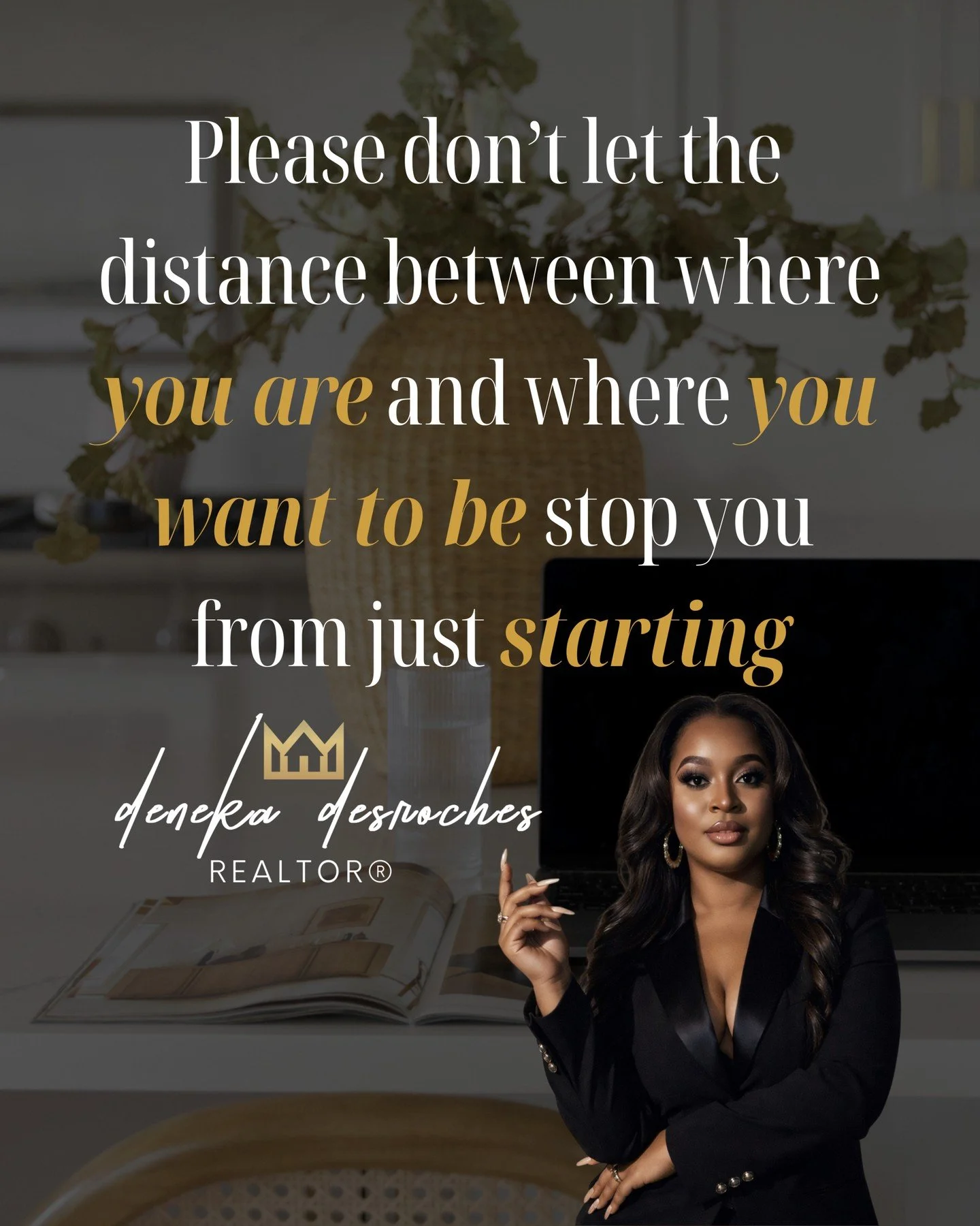 Don&rsquo;t Let The Distance Stop You From Just Starting

Please do not let the distance between where you are and where you want to be stop you from just starting. 

You do not have to have it all figured out to take the first step toward homeowners