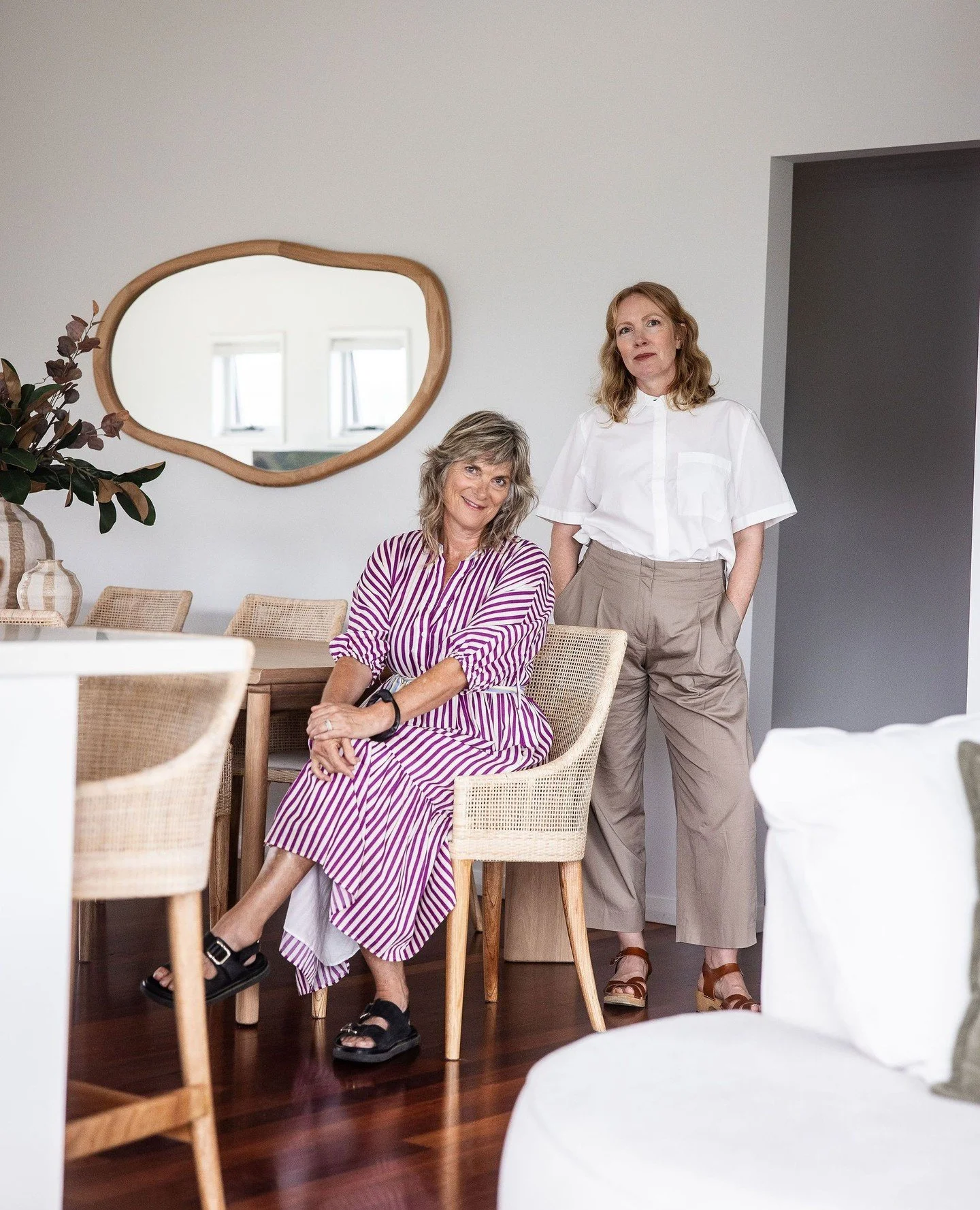 Just two stylists with a shared eye and a whole lot of vision 🤍⁠
⁠
Amy + Mon, bringing spaces to life, one layer, one texture, one detail at a time. Your next project is in very good hands. Enquire Today 👋🏼