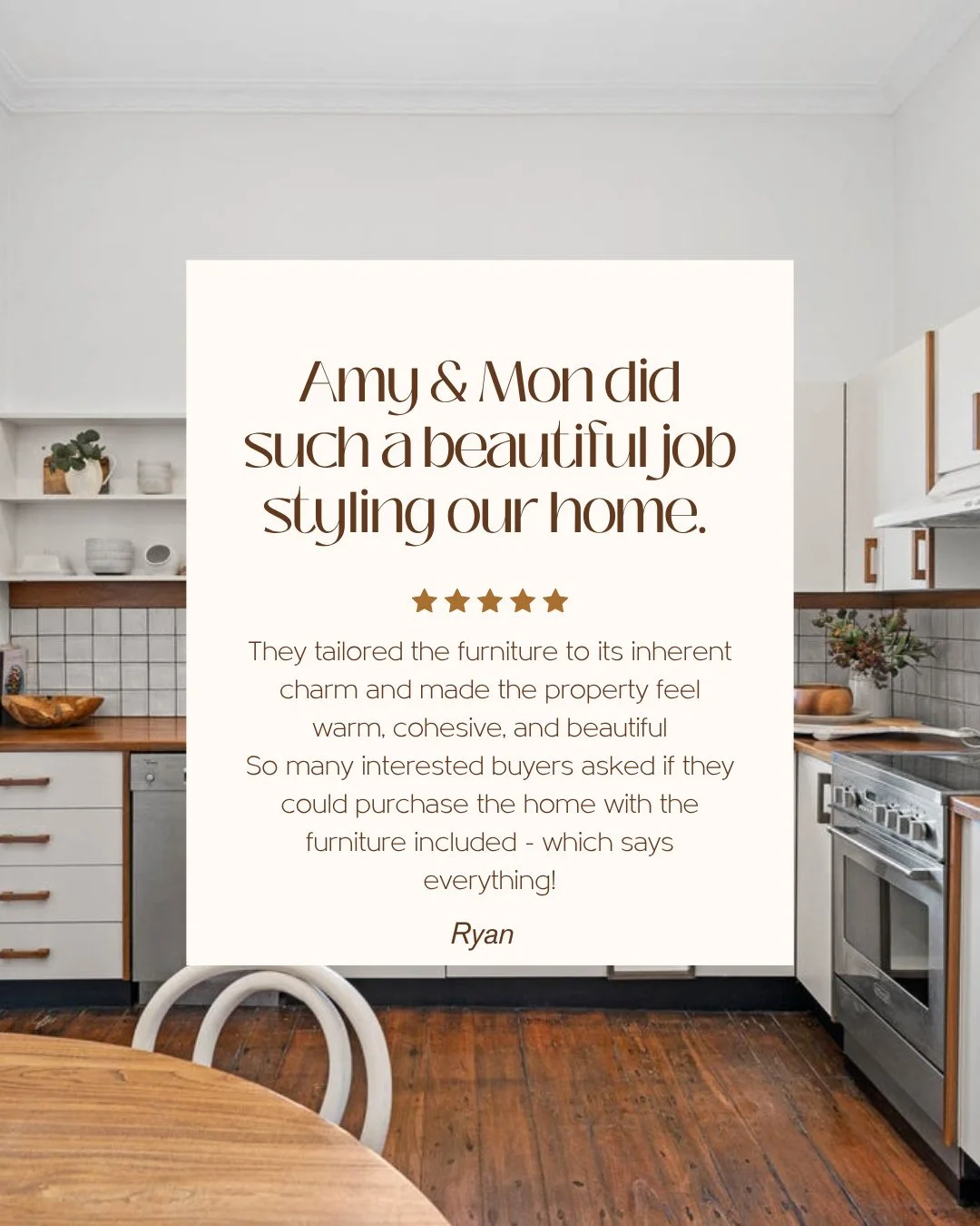 This is exactly what we want buyers to feel. 🤍⁠
⁠
Property styling isn&rsquo;t just about making a home look beautiful. It&rsquo;s about creating warmth, connection and a lifestyle that buyers can immediately imagine themselves stepping into.⁠
⁠
Whe