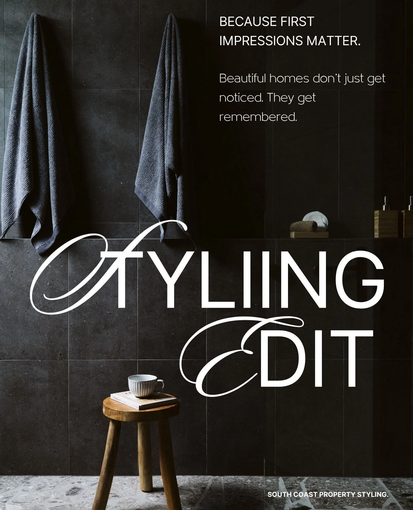 **WELCOME TO THE STYLING EDIT.**⁠
⁠
A little look inside our world of beautiful homes, creative chaos and everything in between.⁠
⁠
We're Amy &amp; Monica, the duo behind South Coast Property Styling, based in Berry NSW.⁠
⁠
We specialise in property 