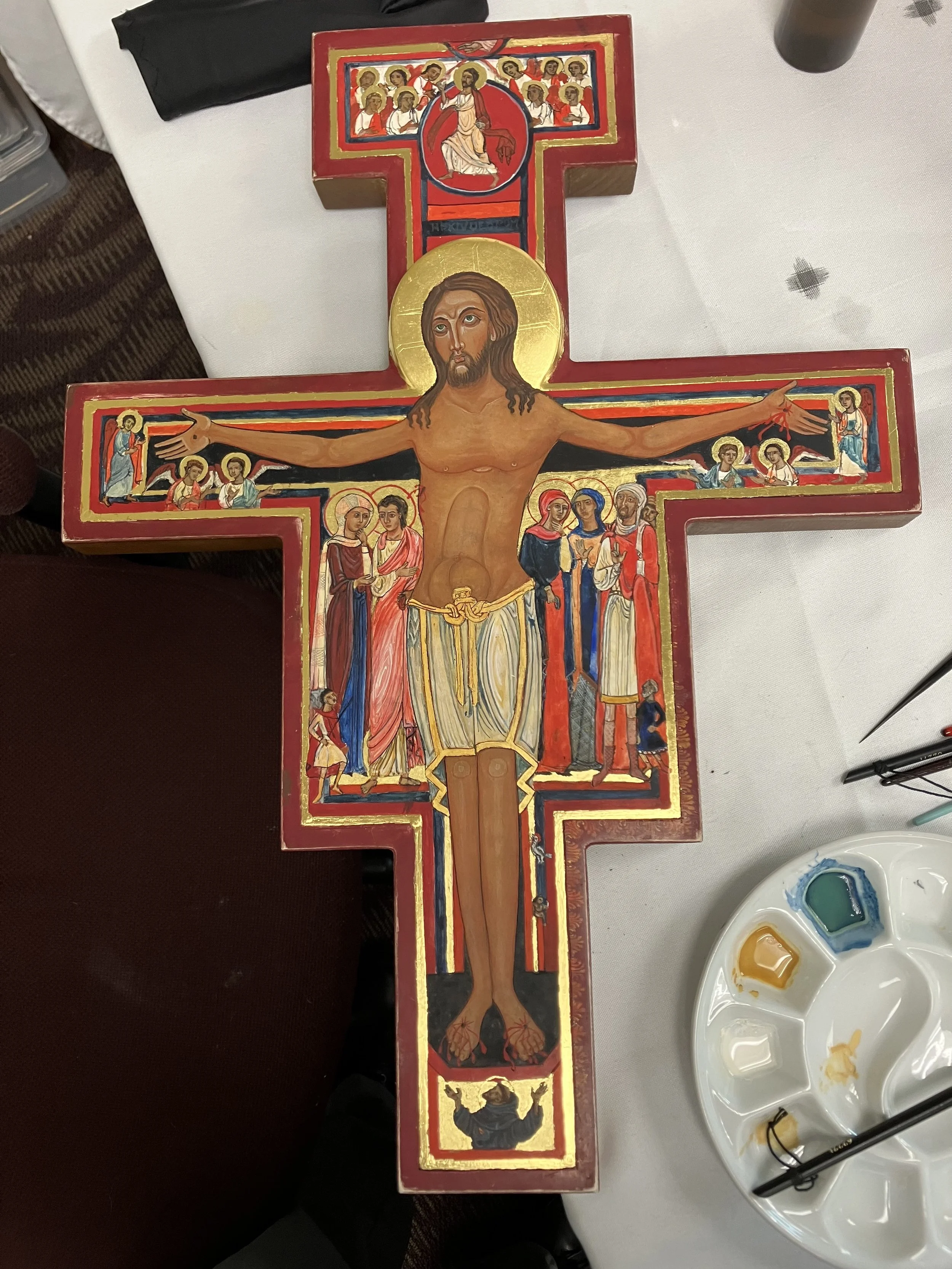 San Damiano being written 2025