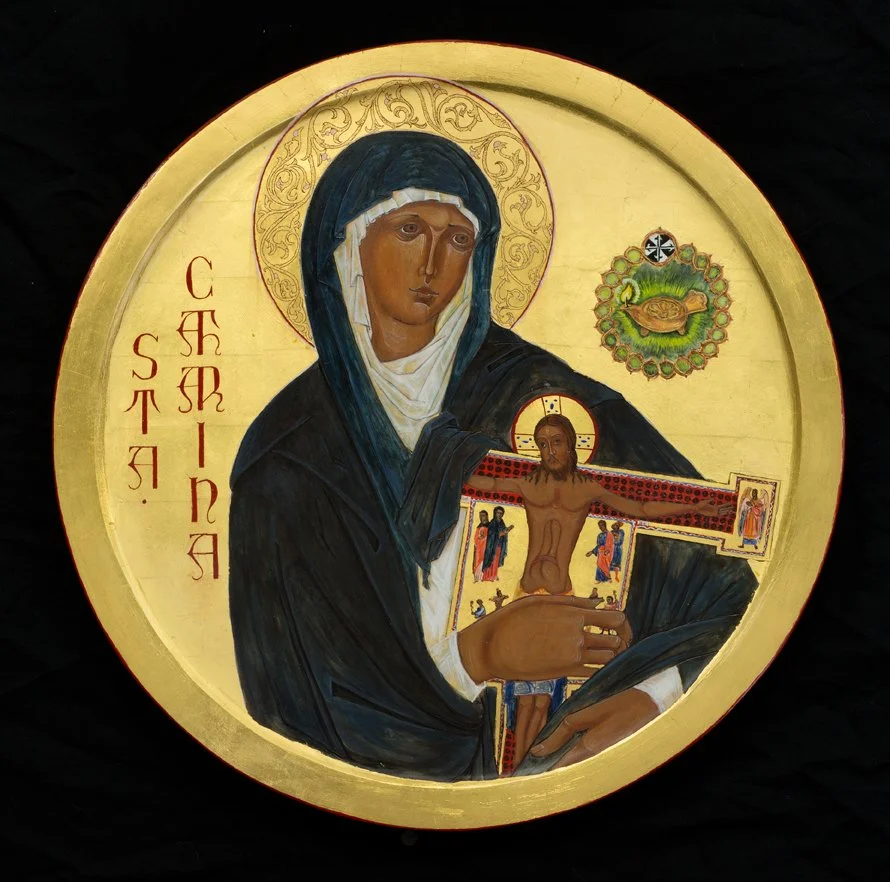 St.Catherine of Siens=a--Private Collection