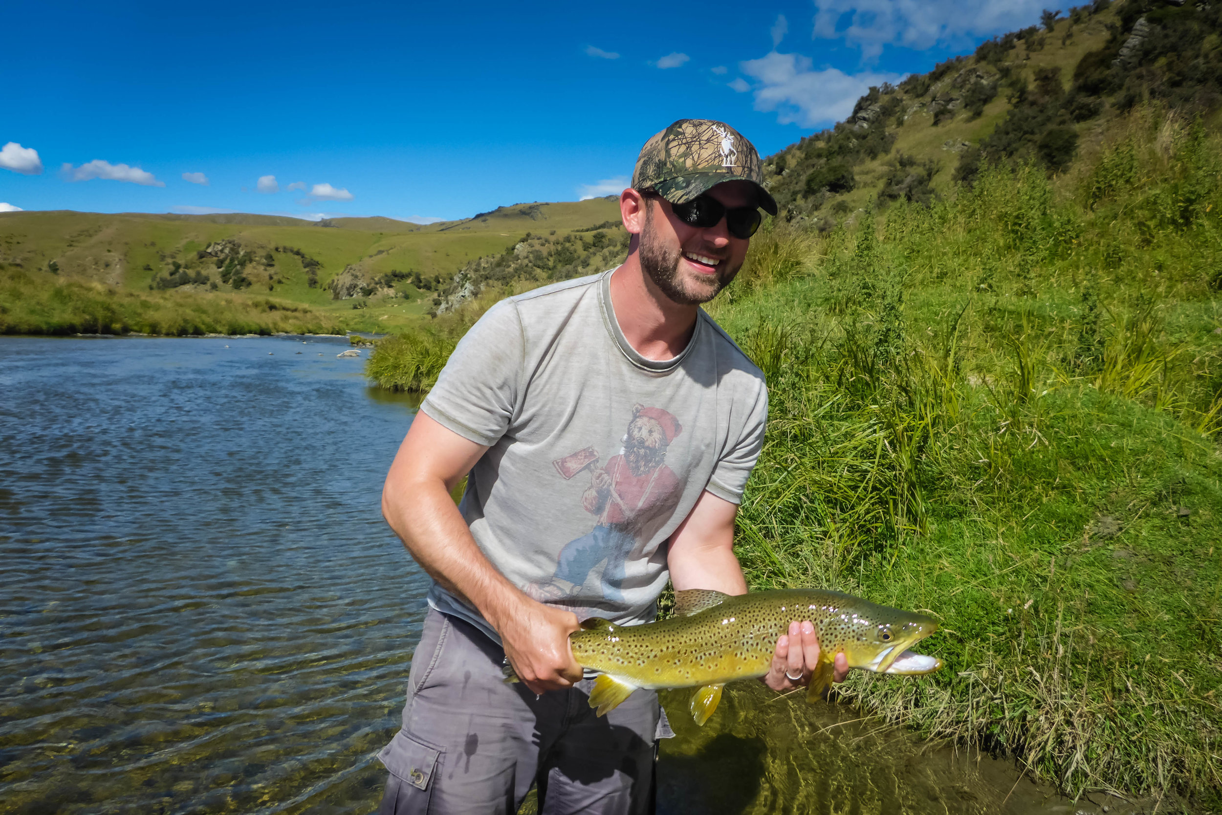 It all happened late in the day on dry flies