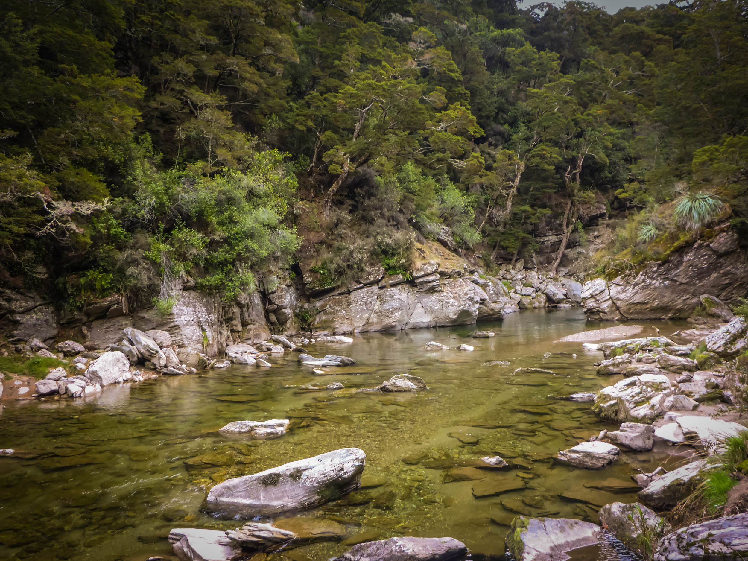 A wilderness backcountry gorge, fitness is important here!