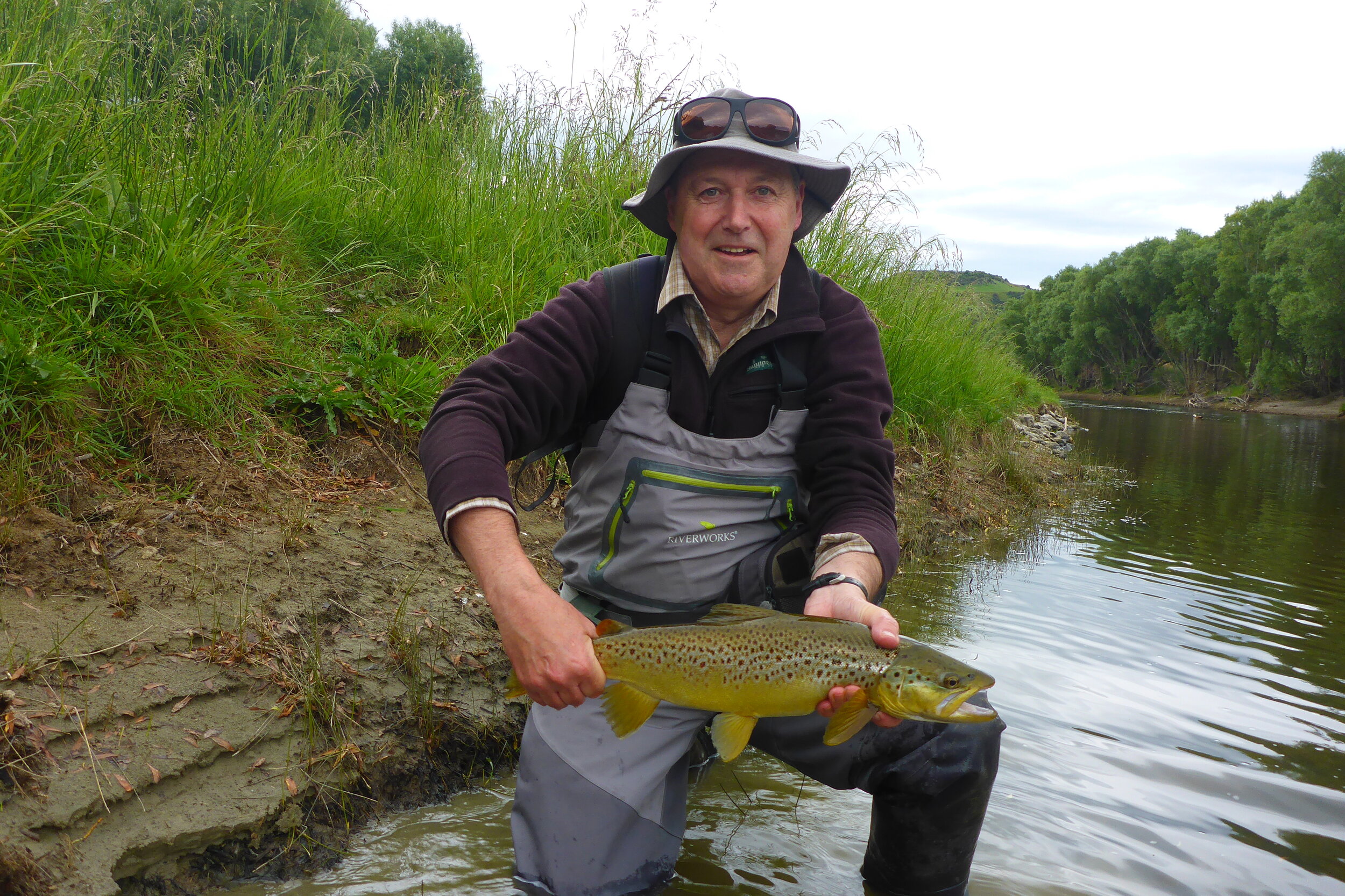  A dry fly sipping brown fell to a classic DHE emerger 