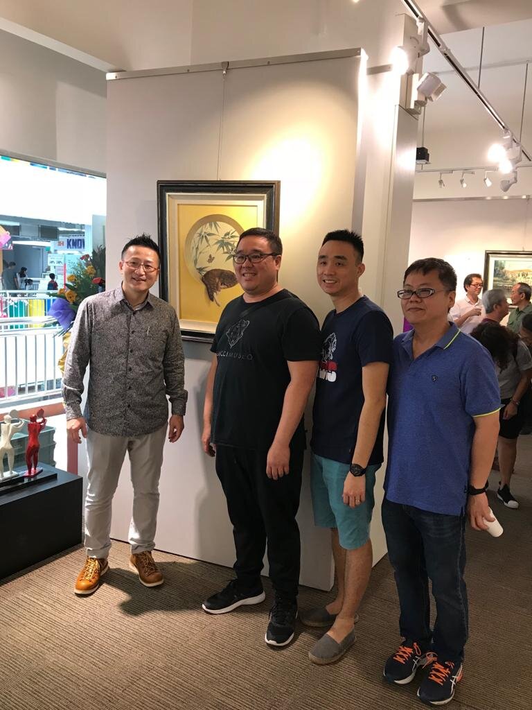 Wang Fei and collectors of his painting