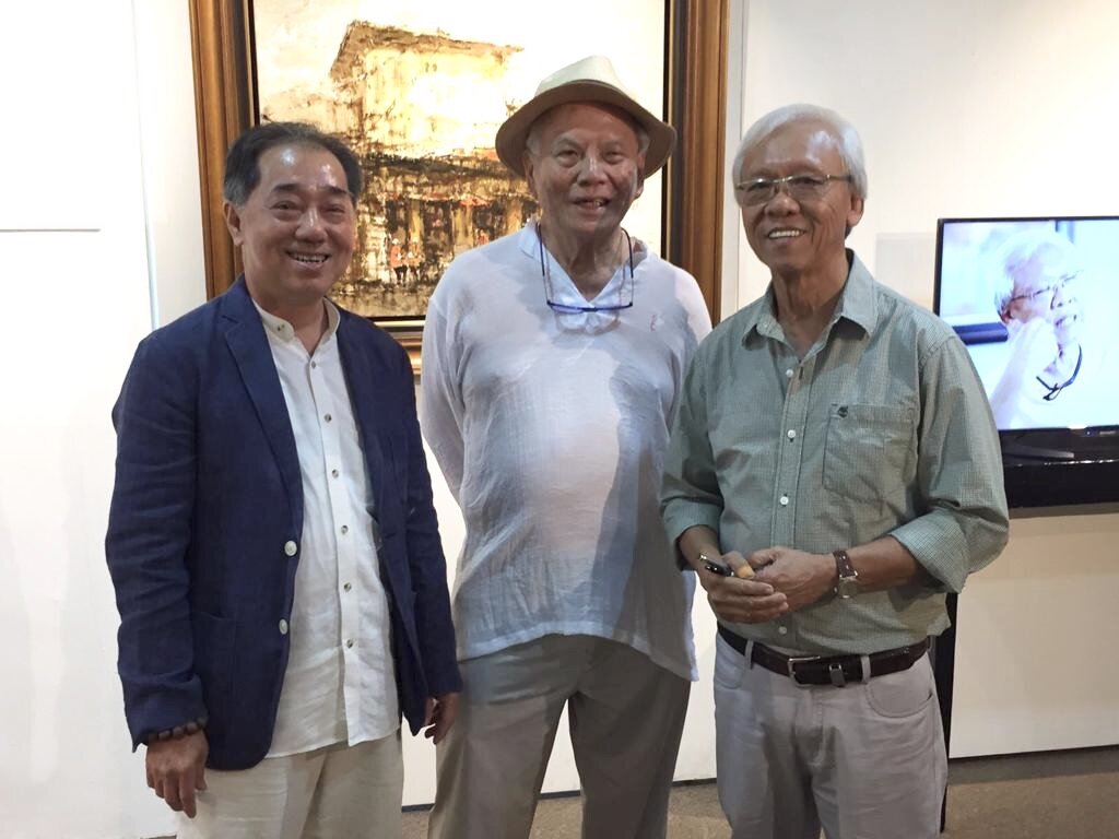  From Left: Mr Terence Teo, Mr Daniel Teo and Mr Ang Ah Tee  