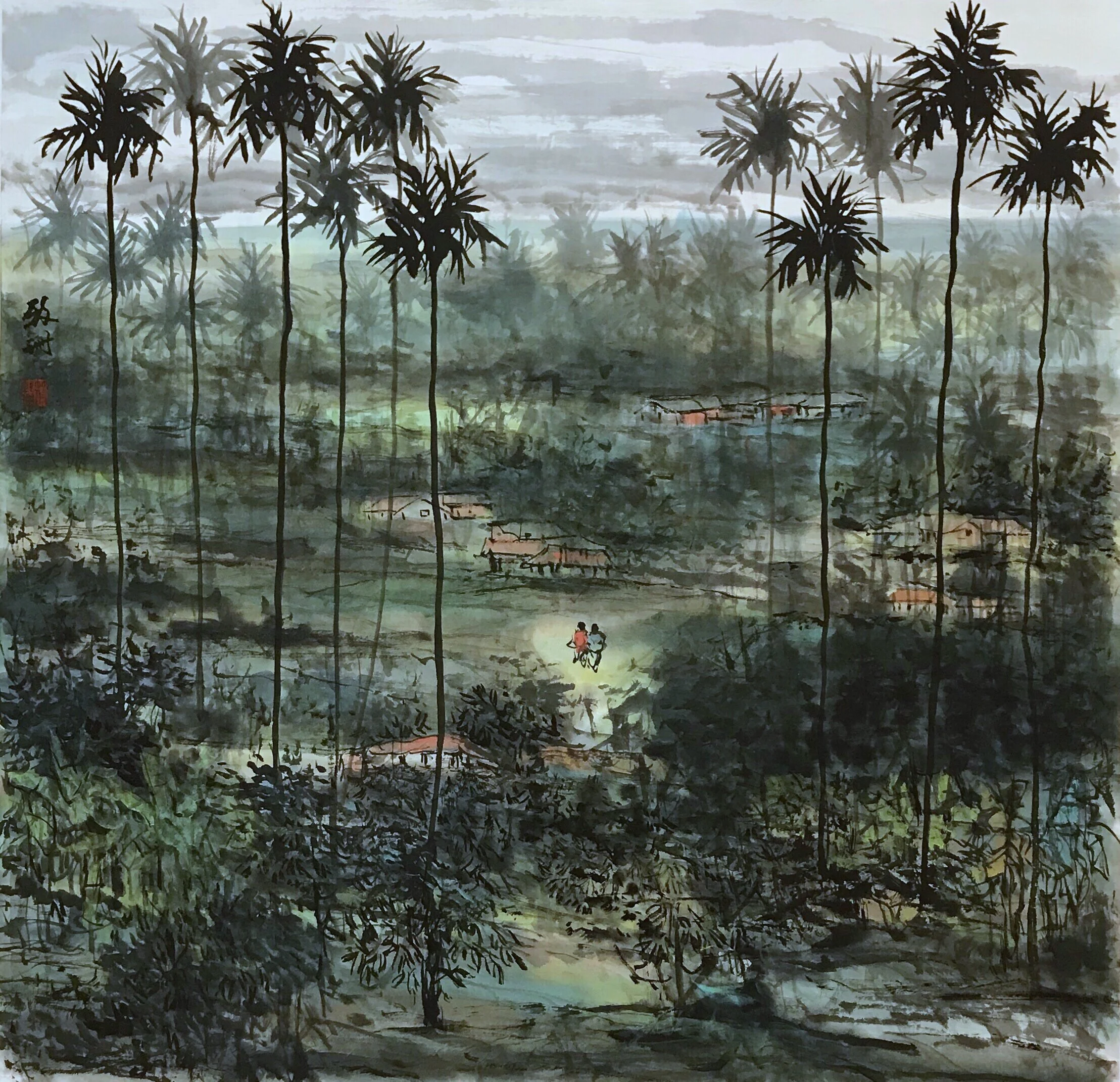 Foo Chee San_Way back home__69x70cm_Ink on paper.JPG