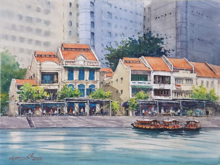 By the Singapore River