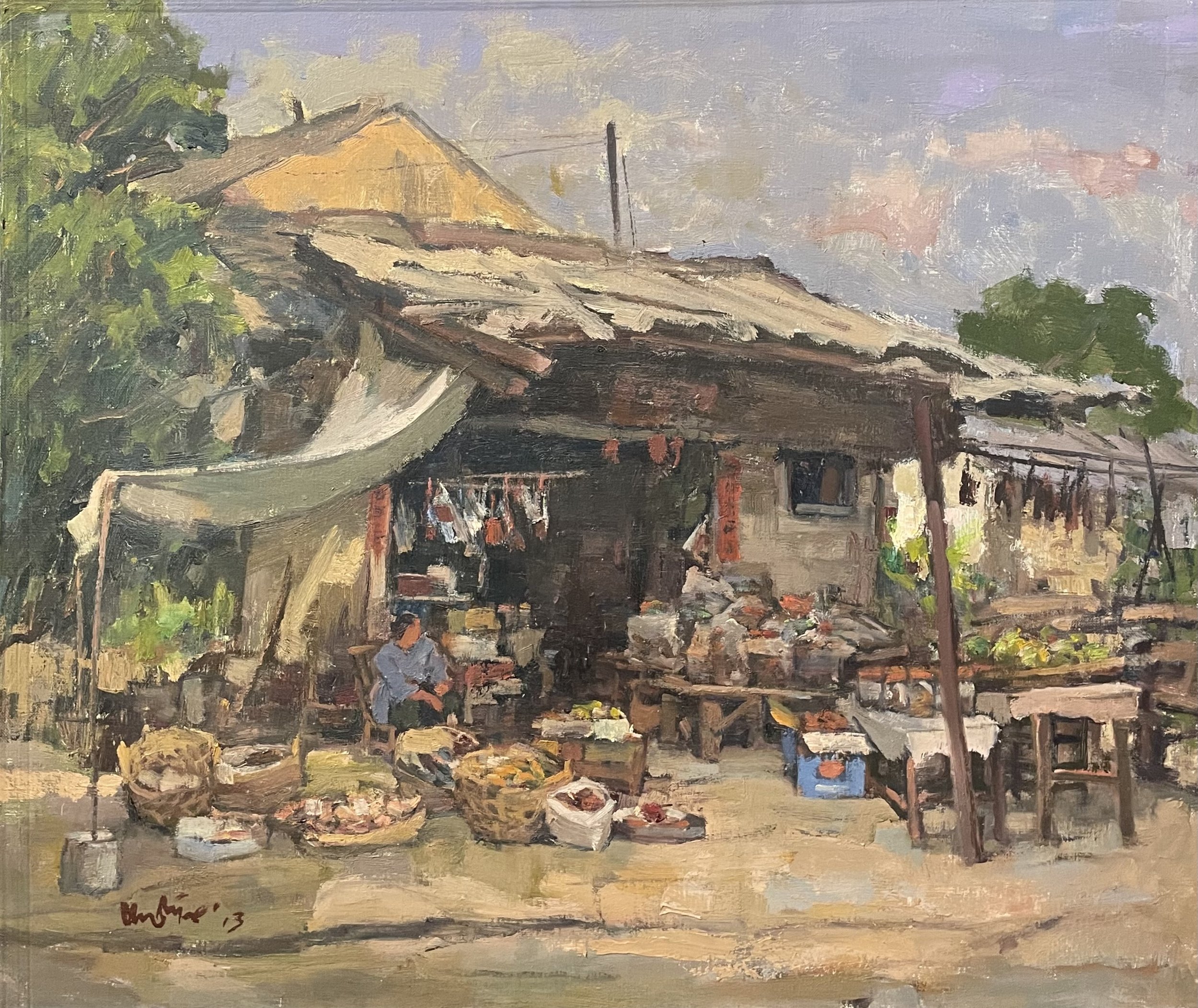 Tan Choh Tee_杂货店_62x72cm_oil on canvas..jpg