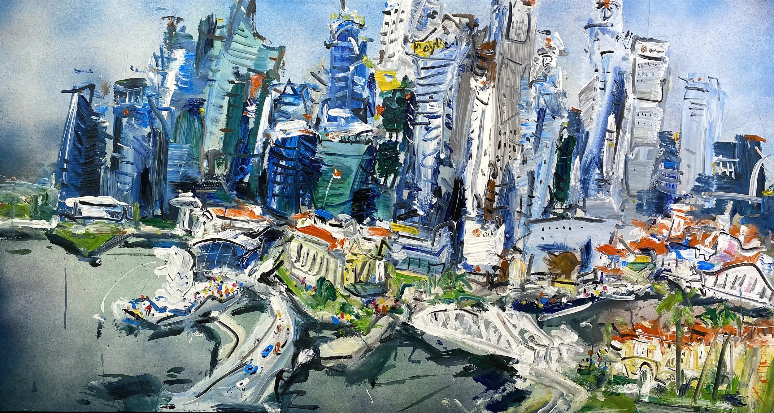 Singapore from Above_81x152cm_2023 .jpg