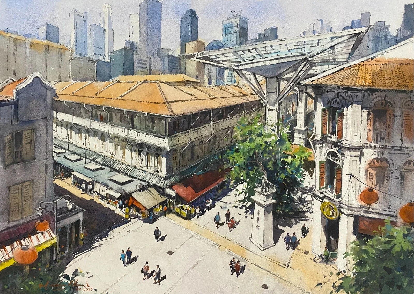 Chinatown from Above