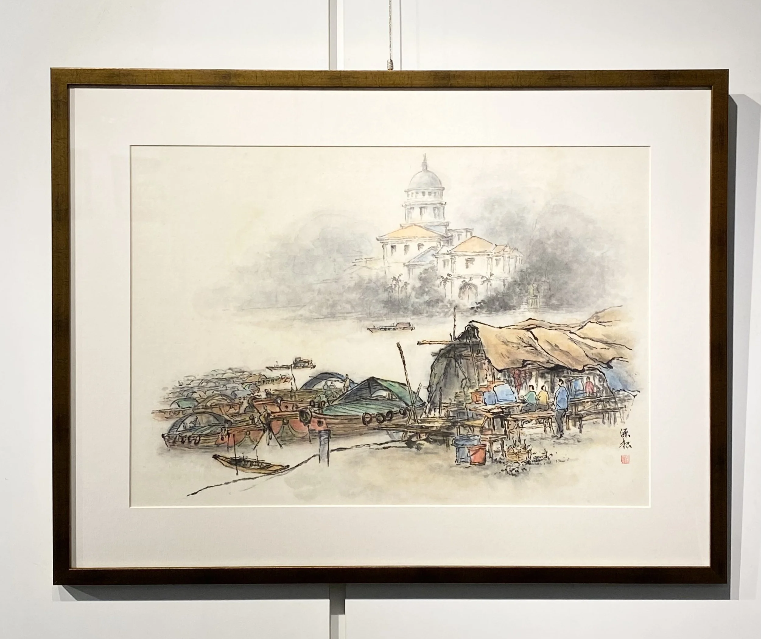 Nostalgic Singapore River_43.5x62.5cm_Ink on paper_2019-2020.jpg