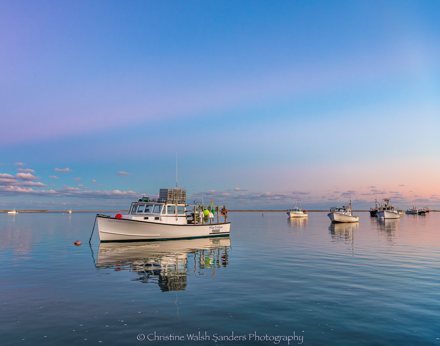 Twilight. Chatham Fish Pier.