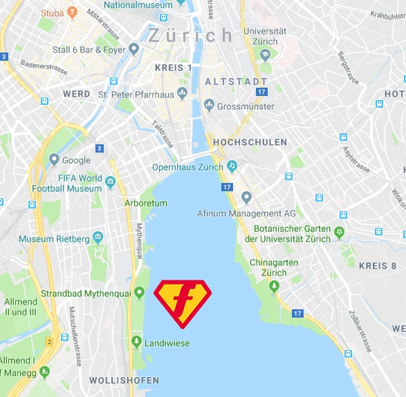 Karte freestyle.ch zürich