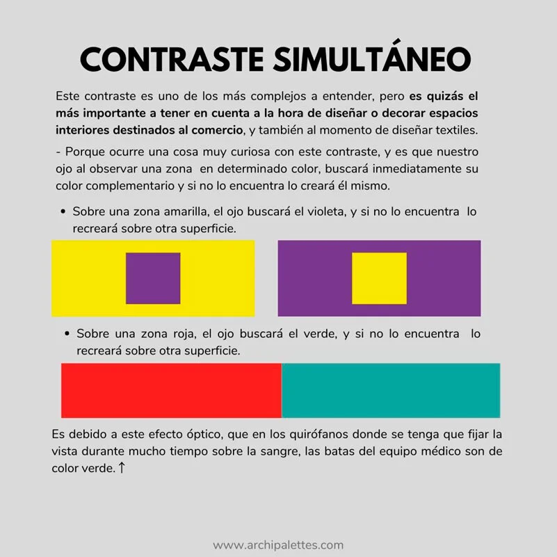 TEORIA DEL COLOR CONTRASTES DEL COLOR TEORIA DEL COLOR CONTRASTES DEL COLOR