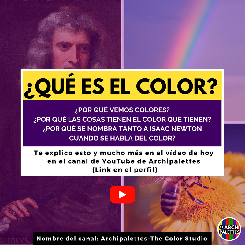 Qué es el color? La luz, Newton, y el color de las cosas.