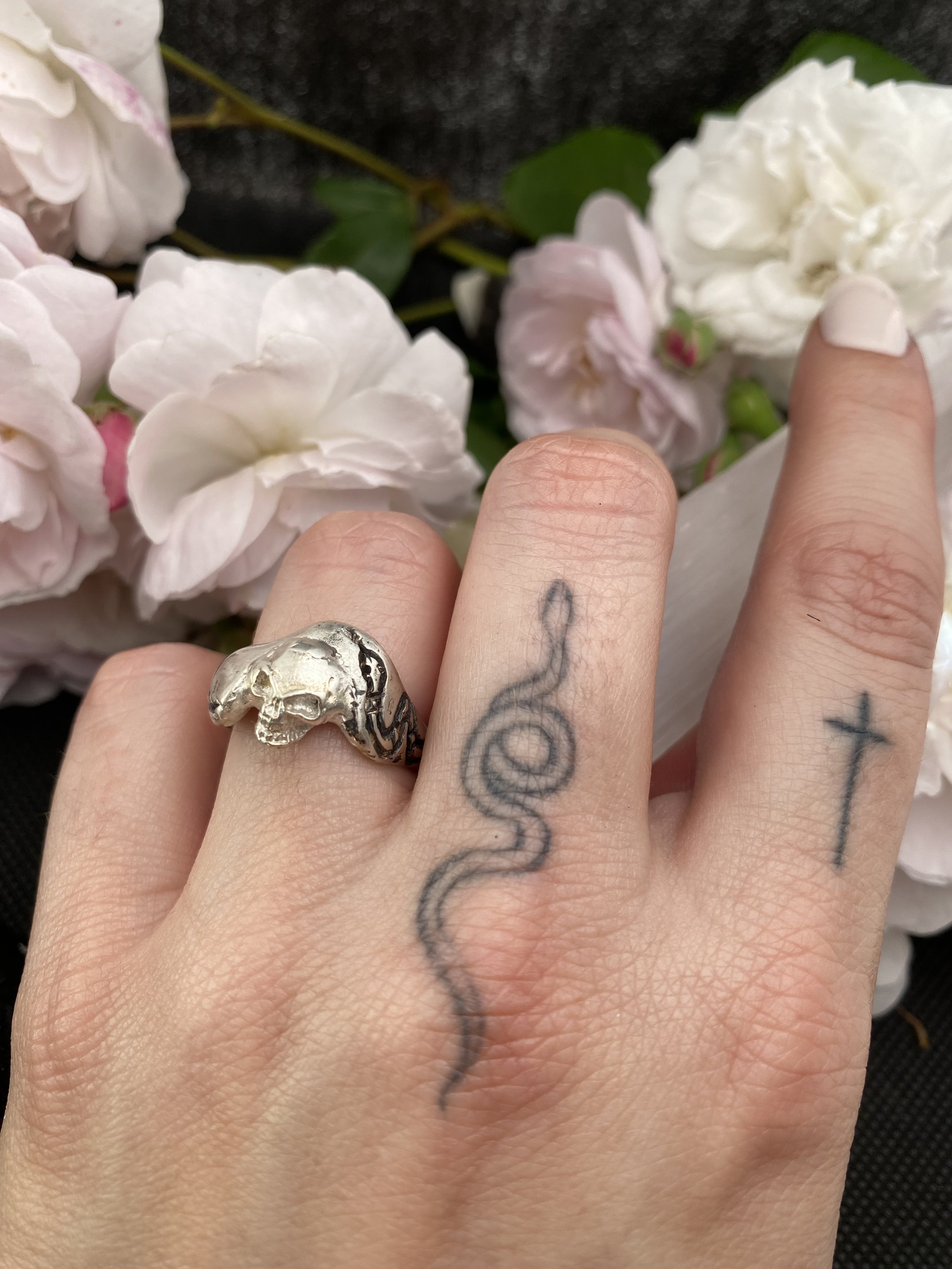 Shedding Ring Silver