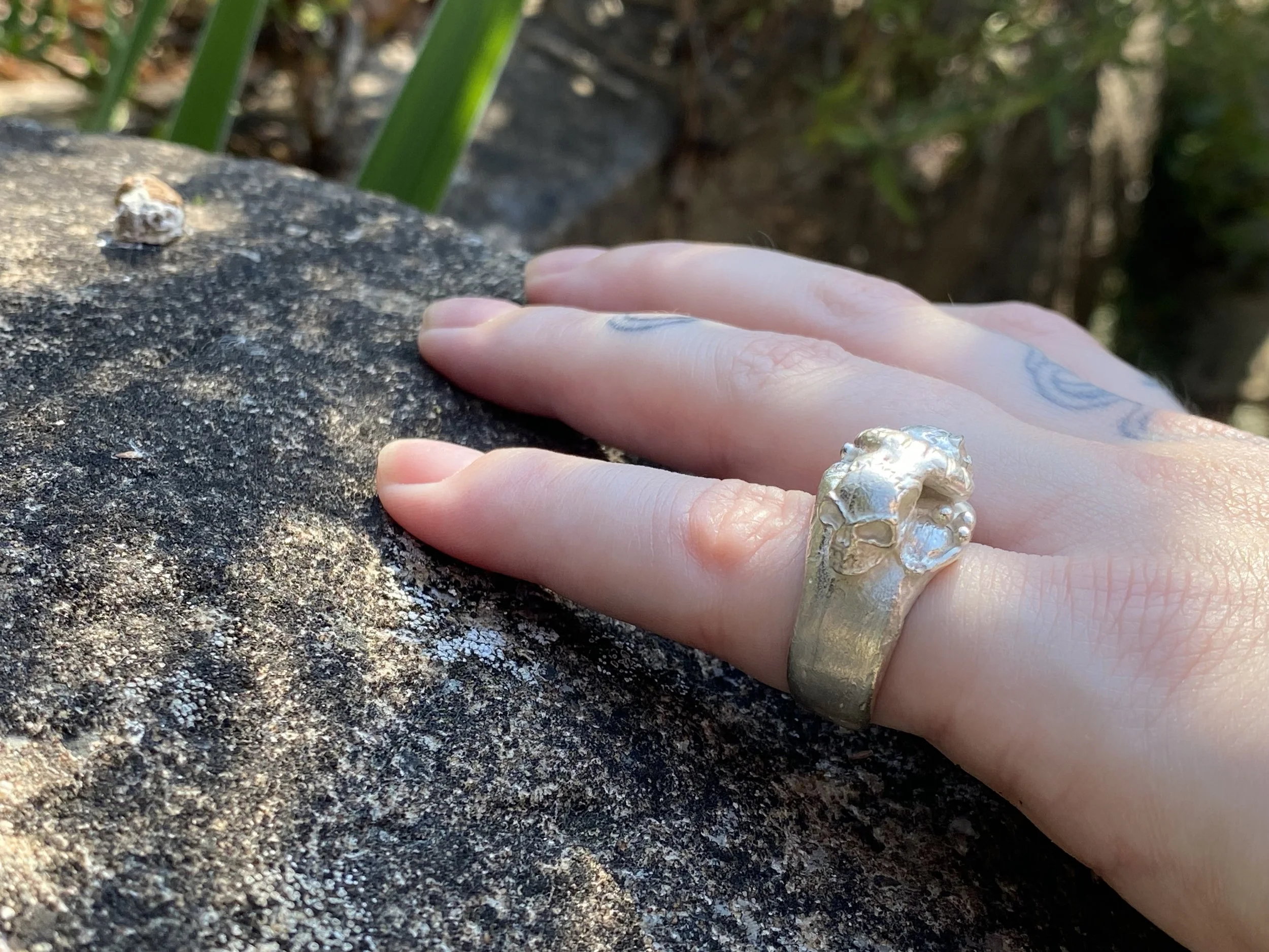 Skull Seeing Eye ring