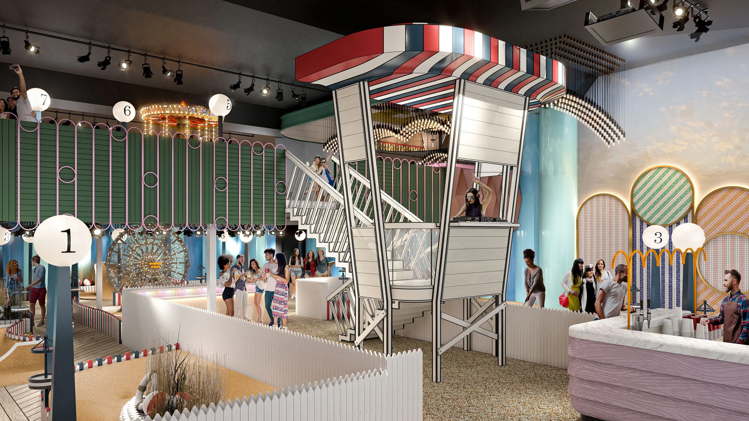 Social Entertainment Venue