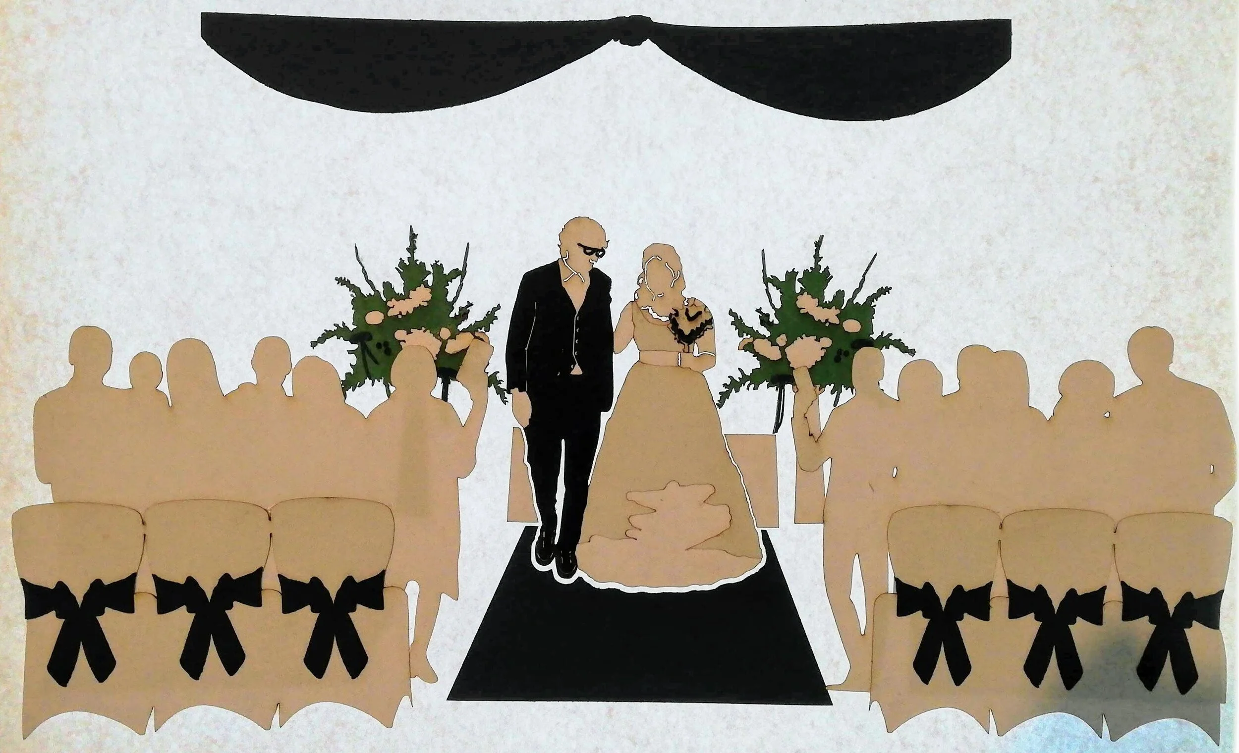 Papercraft Backlit Diorama