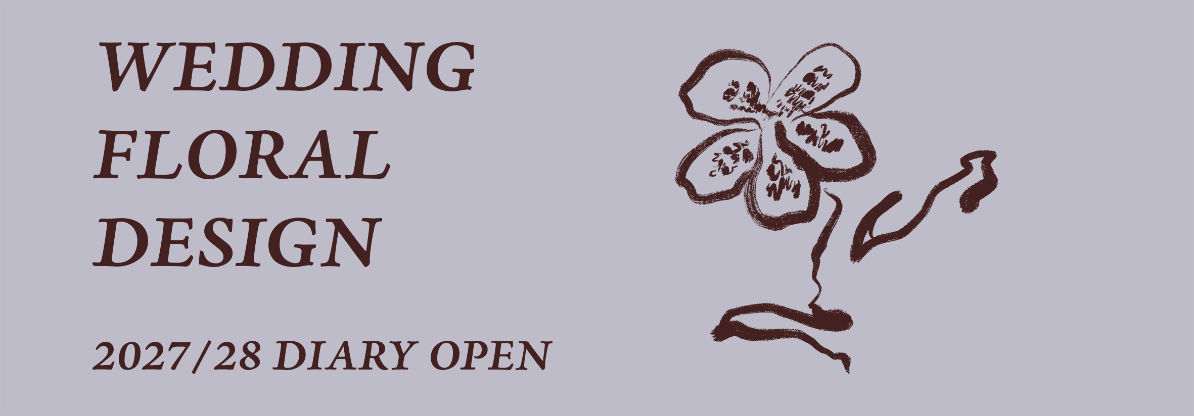 Ilkley florist wedding floral design for 2027 /2028 - diary open
