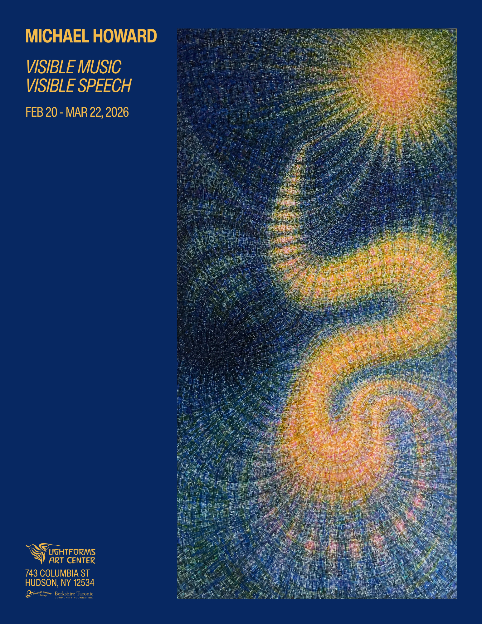 Michael Howard exhibition opening: Visible Music, Visible Speech