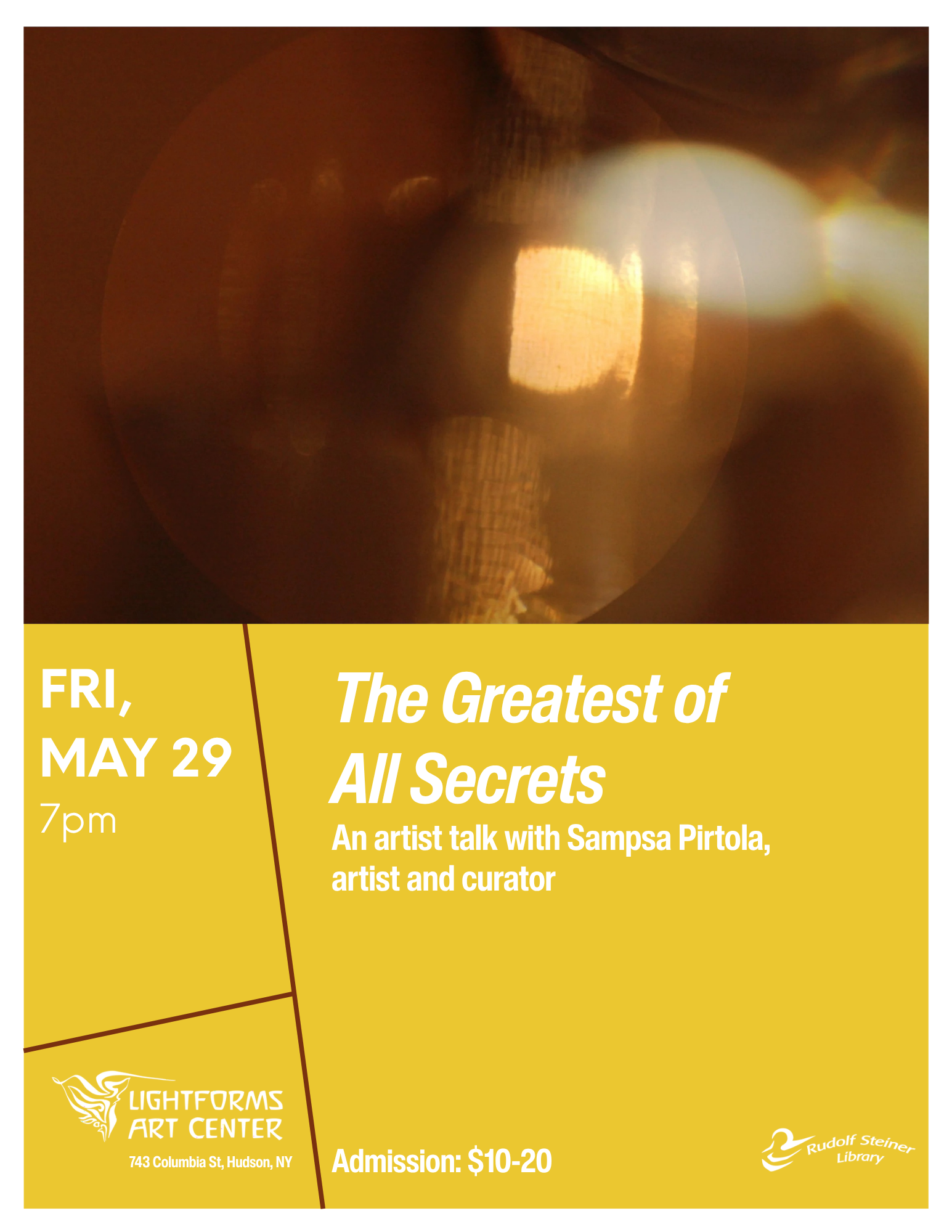 Sampsa Pirtola: artistic and curatorial lecture
