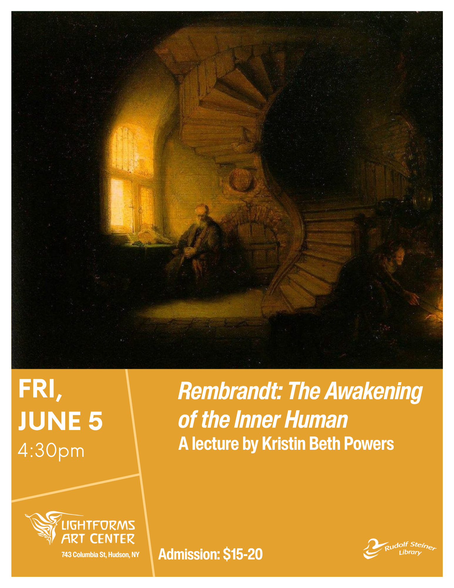 Rembrandt lecture by Kristin Beth Powers