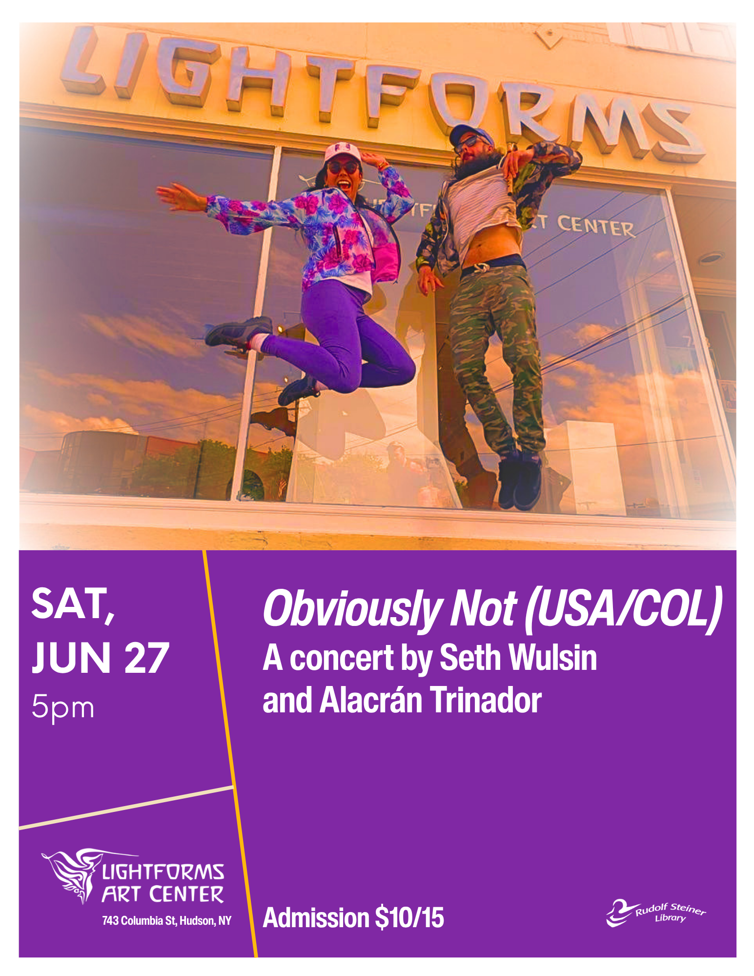 Concert by Obviously Not (USA/COL)