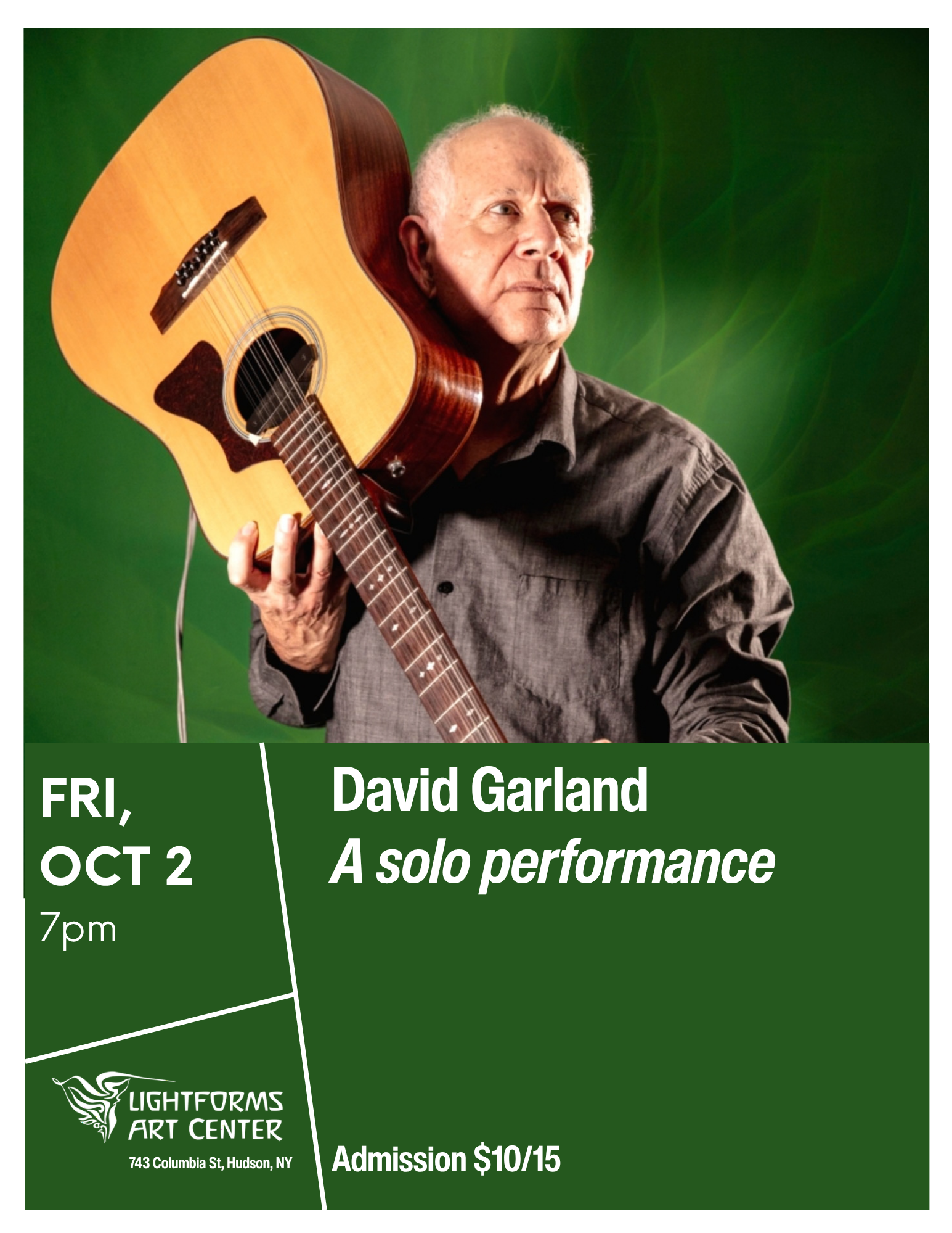 David Garland: a solo performance