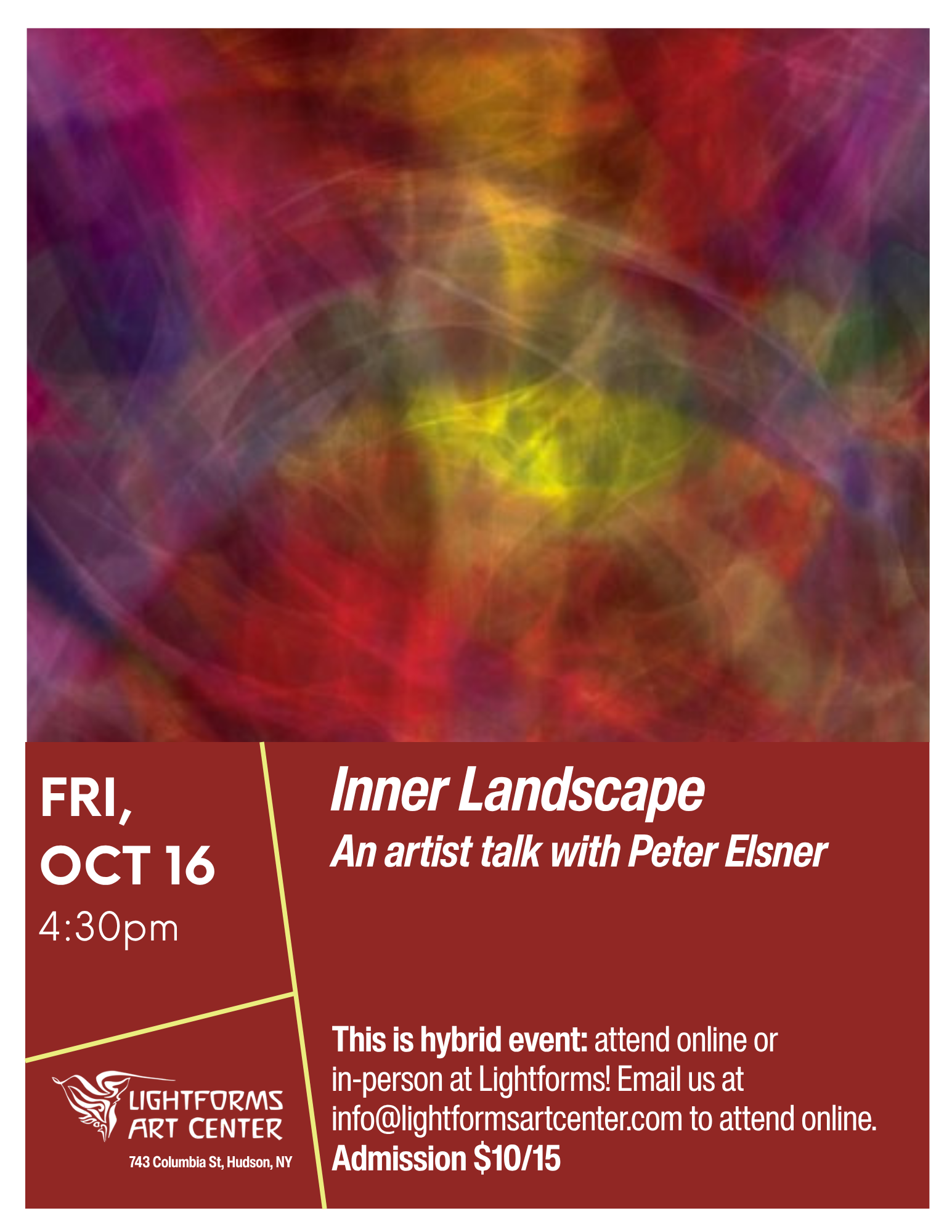 Artist presentation by Peter Elsner (hybrid event)