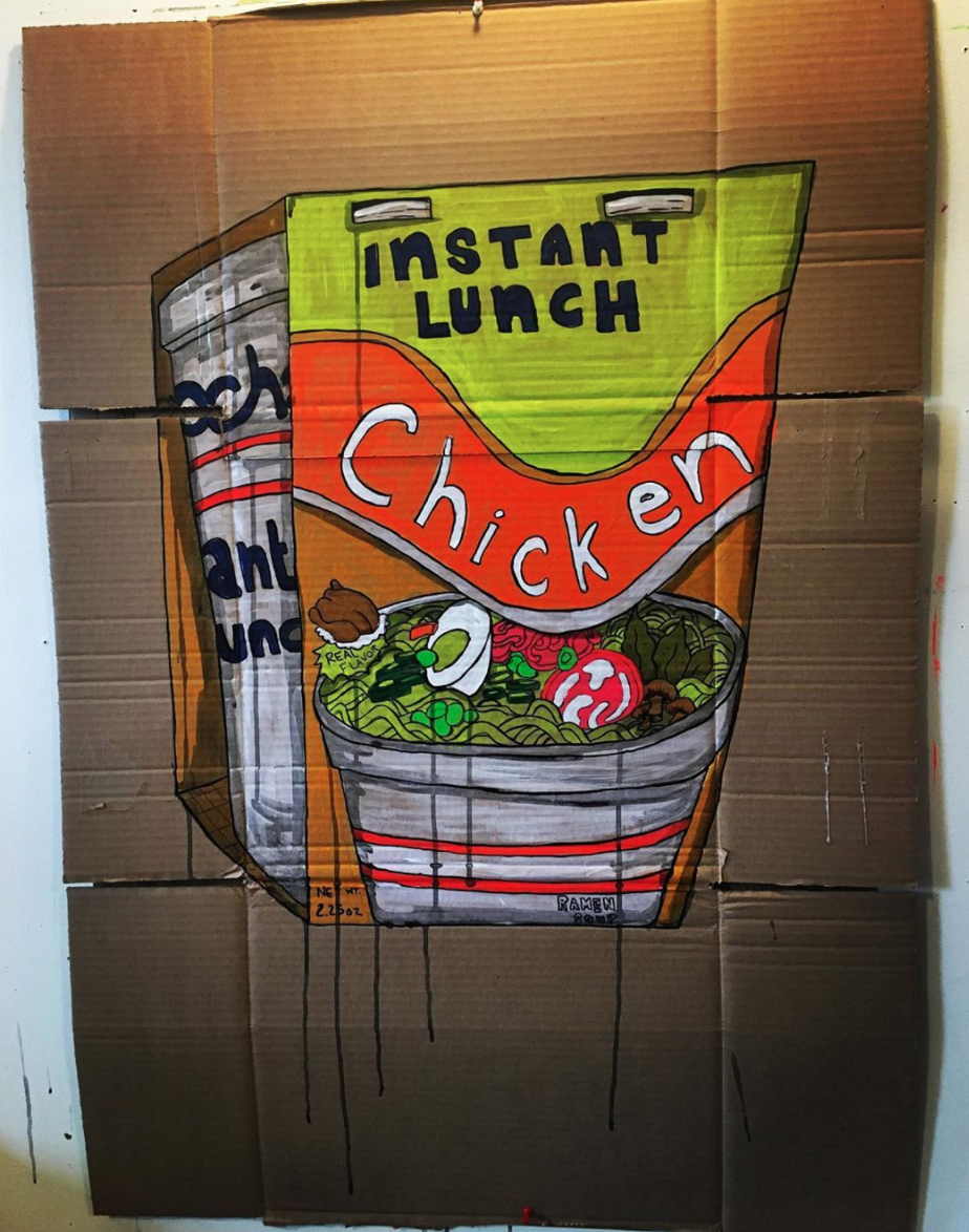SOLD "Instant Lunch"