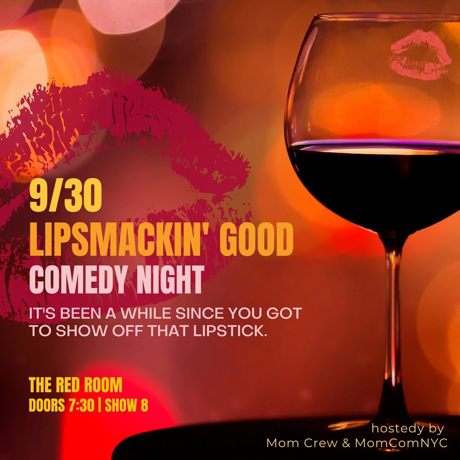 Lipsmackin' Good Comedy Night