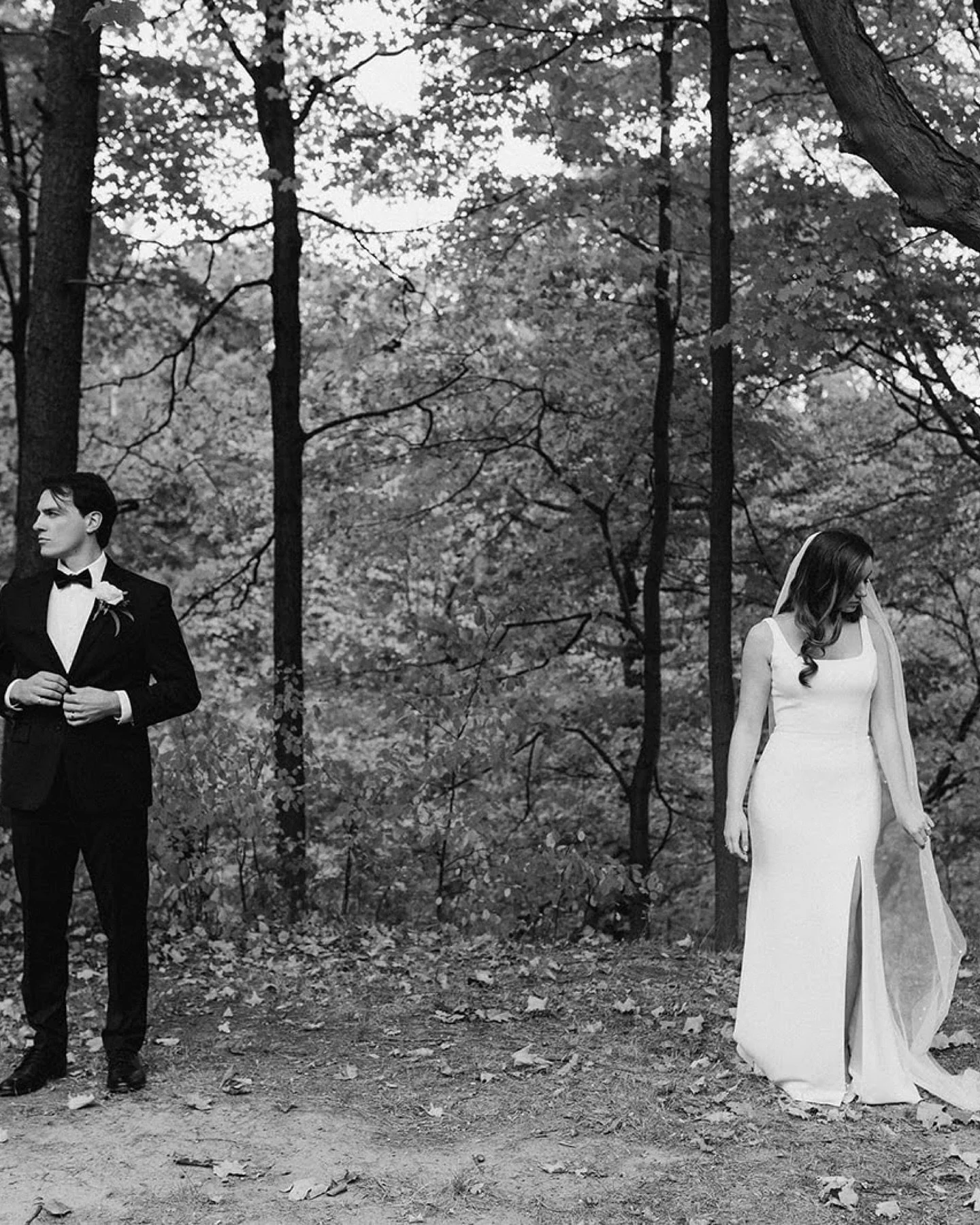 Two hearts, one moment &mdash; caught between anticipation and forever.

#WeddingMoments #FirstLook #BrideAndGroom #TorontoWeddings #LuxuryWedding #WeddingInspo #BlackAndWhitePhotography #RomanticVows #LivChicEvents #MarriedByLiv #LoveInFocus #Timele