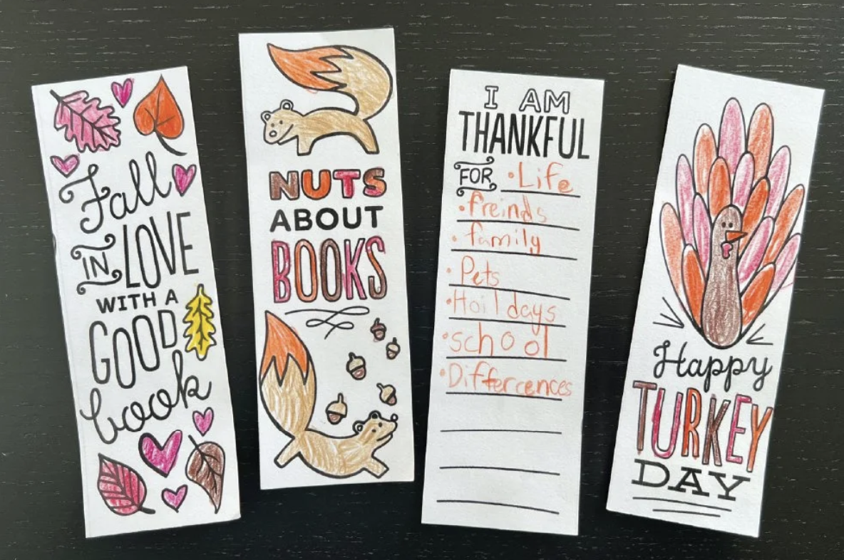 Thanksgiving Bookmarks