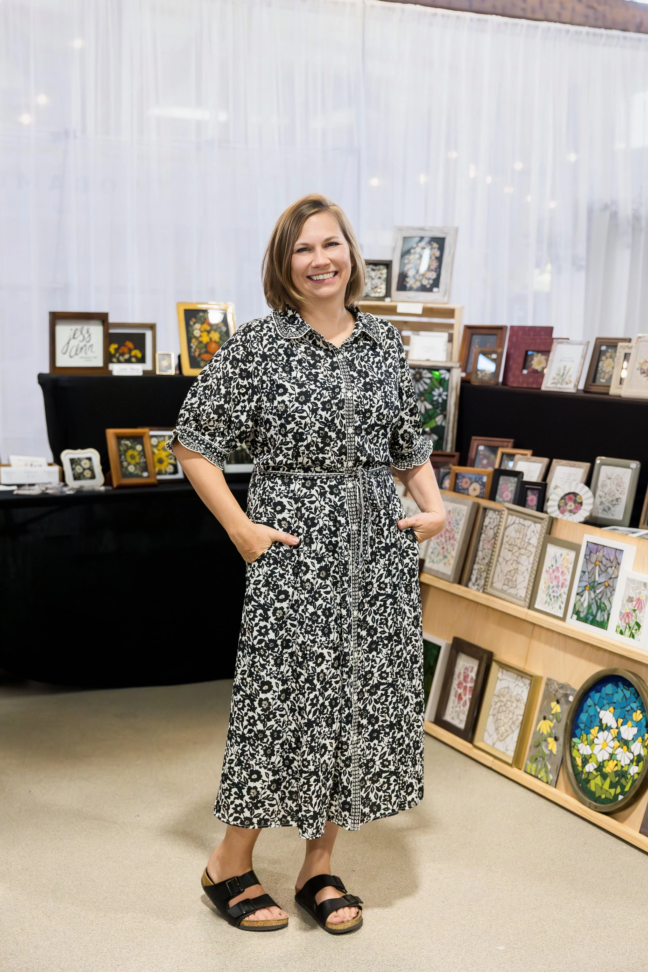 photo of artist Jessie Steury