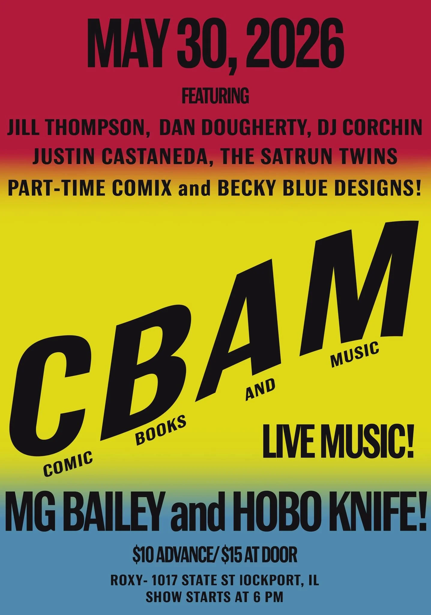 CBAM 4 @ ROXY Lockport
