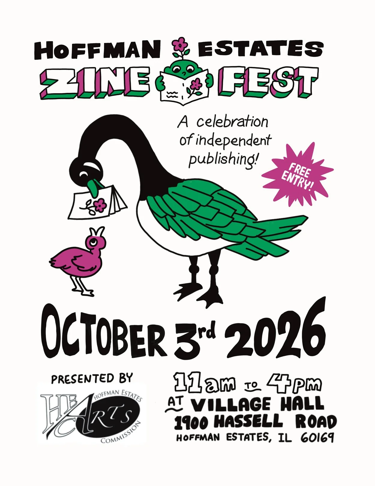Hoffman Estates Zine Fest