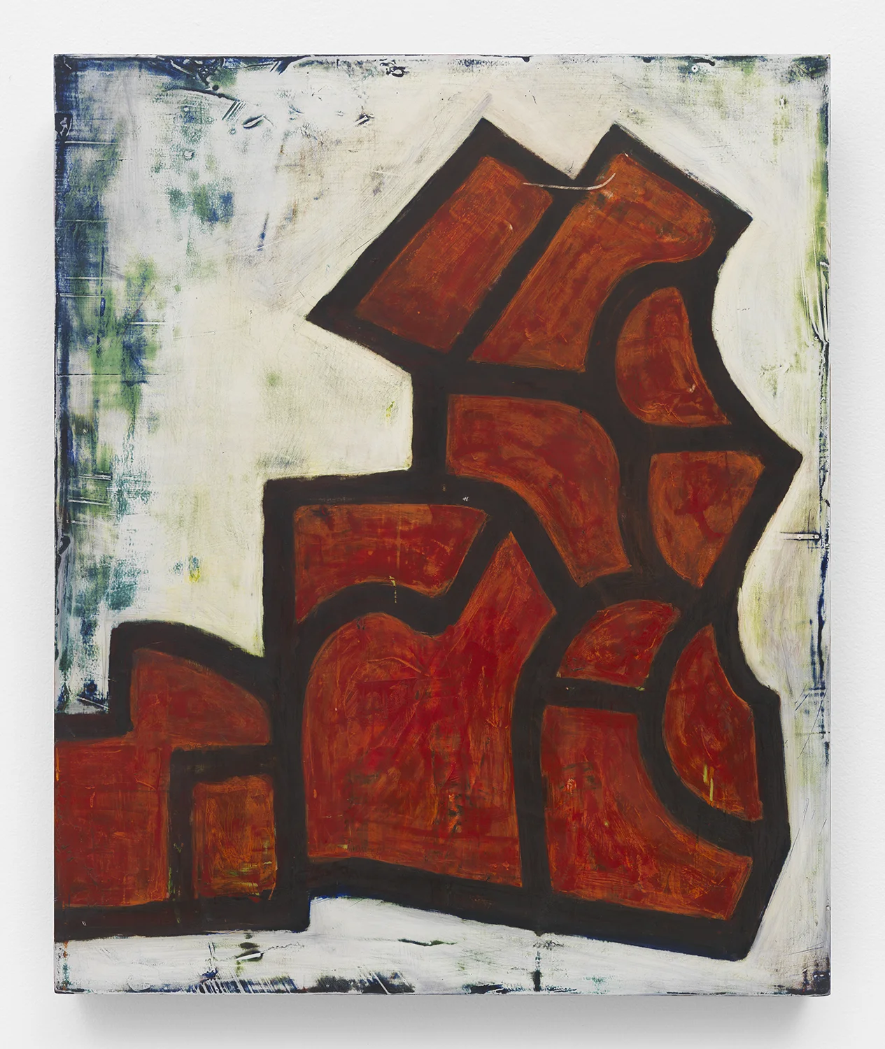 Ramshackle 2015 oil on panel 46 x 38 inches