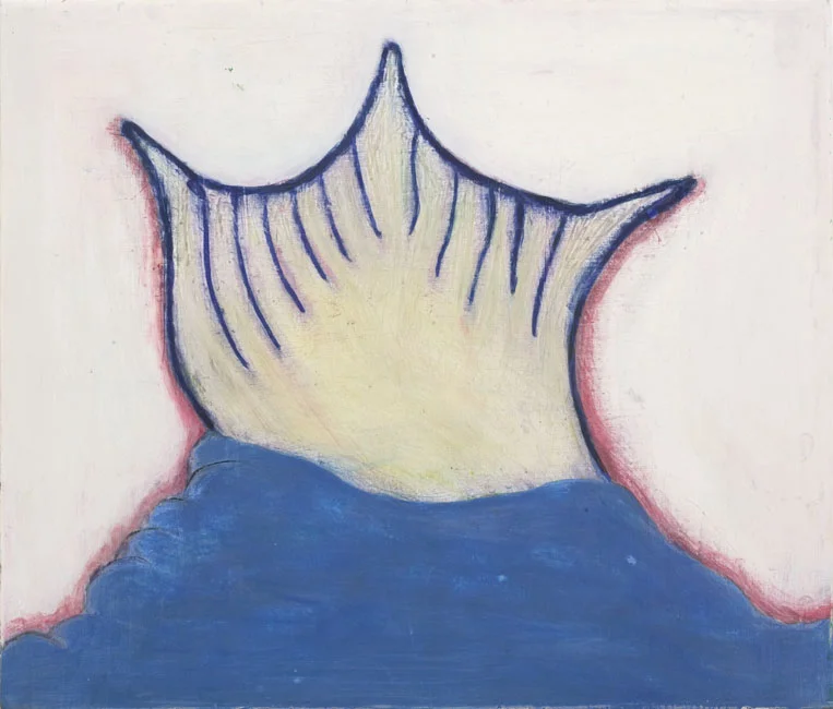 The Cloud King 2009 oil on panel 12 x 12 inches