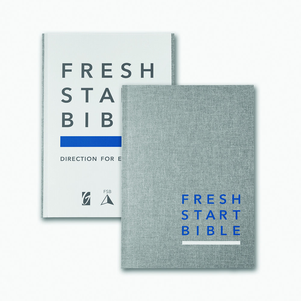 Specifiek Wirwar zacht Hardcover Edition — Fresh Start Bible