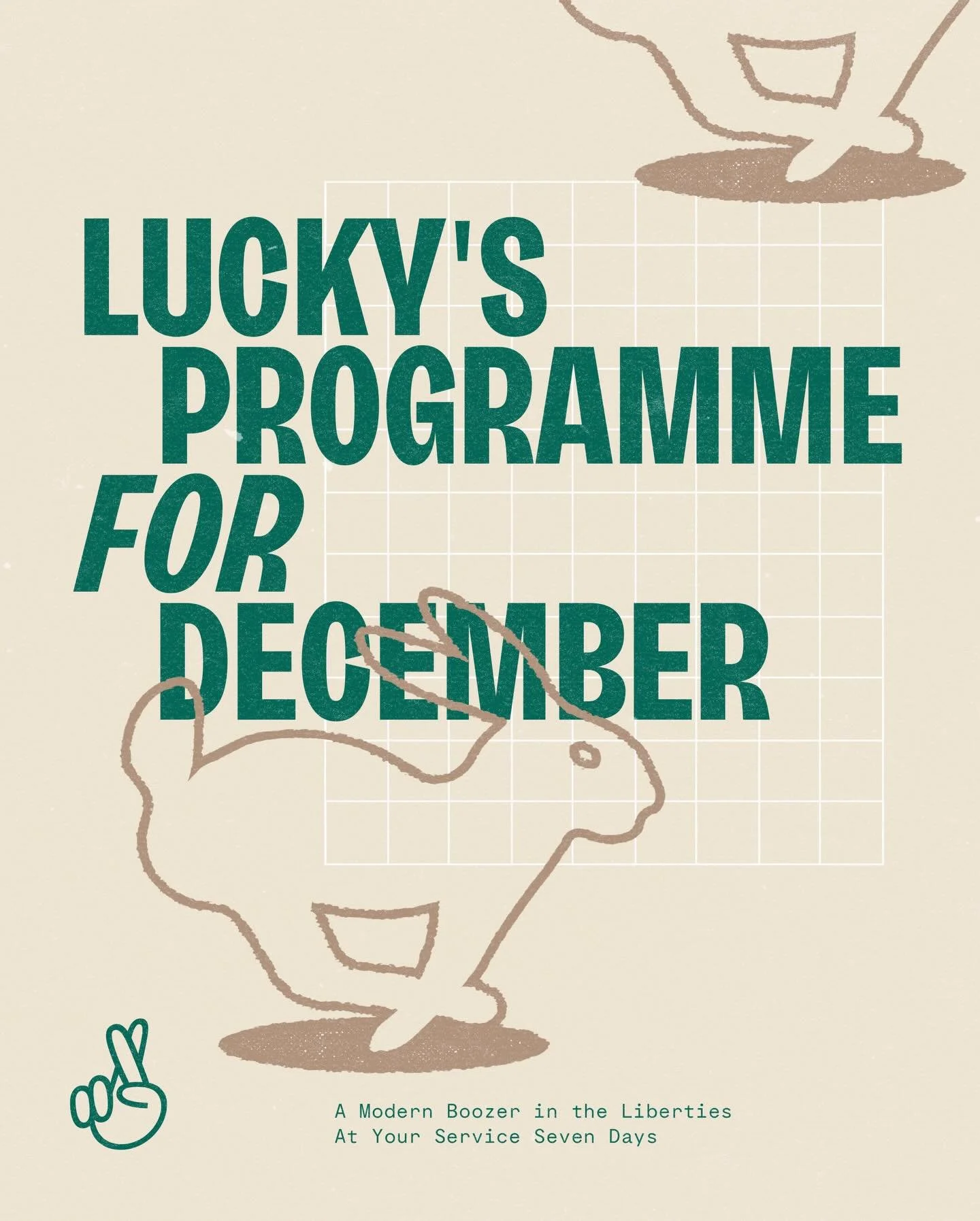 Here&rsquo;s December&rsquo;s offering to the gods. 
DJs galore, a few markets, an exhibition and a partridge in a pear tree.