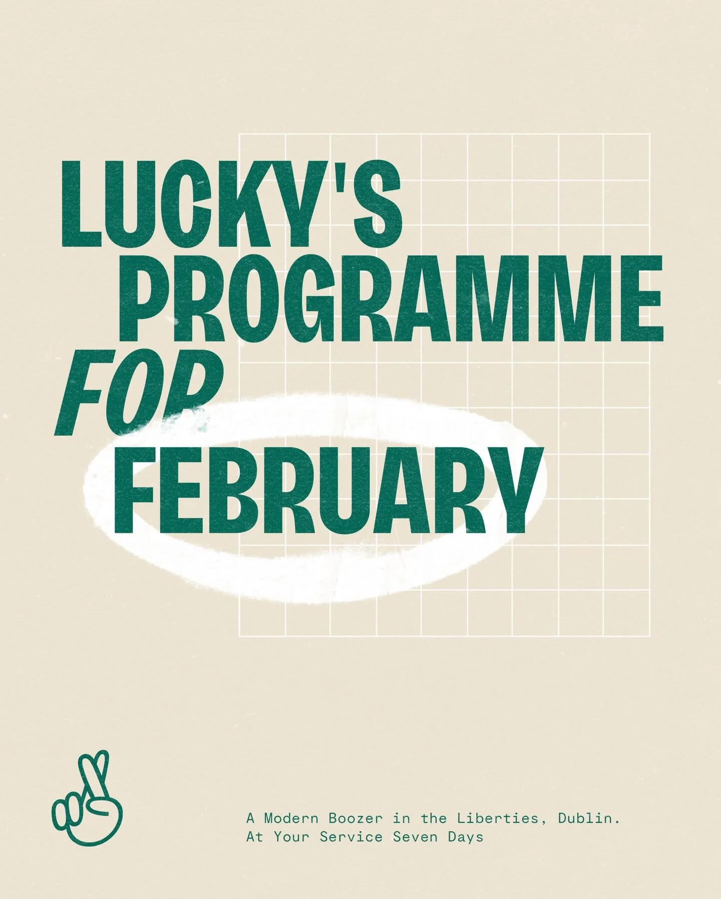 February, here for a good time not a long time. 
Let&rsquo;s get on with it.