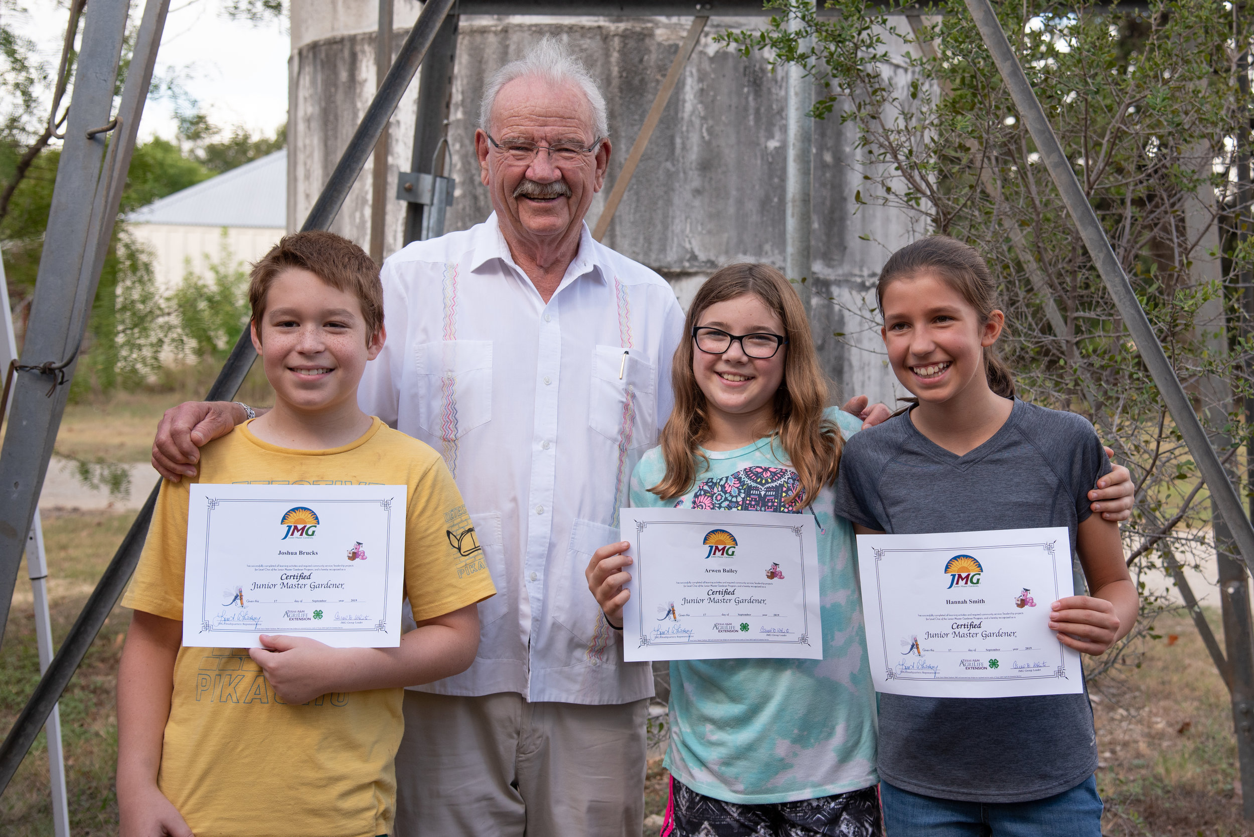 Phil Hardberger Park S First Junior Master Gardeners Phil