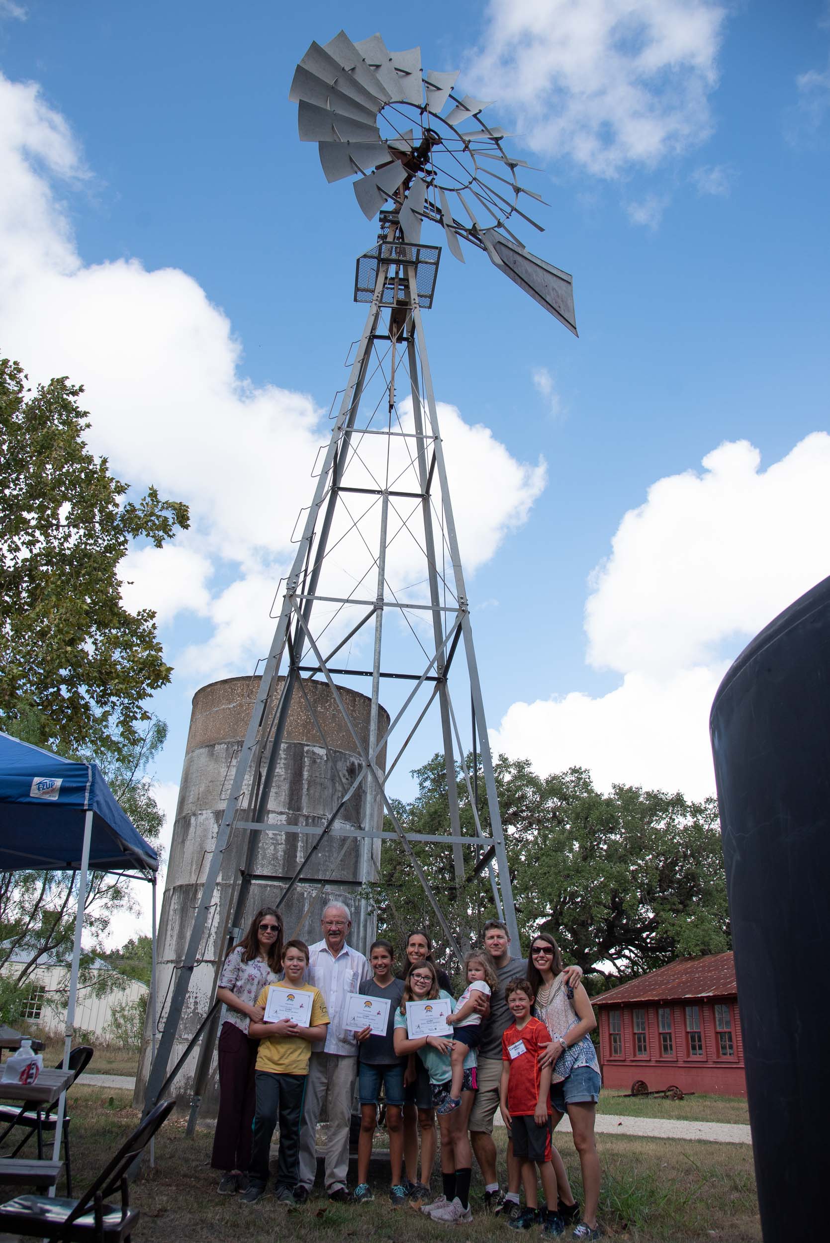  The presentation of the Junior Master Gardeners happened in the Historic Voelcker Homestead, where the remnants of the Diary Farm have been preserved. The Children’s Vegetable Garden students get to be among these relics of the past as they skills t